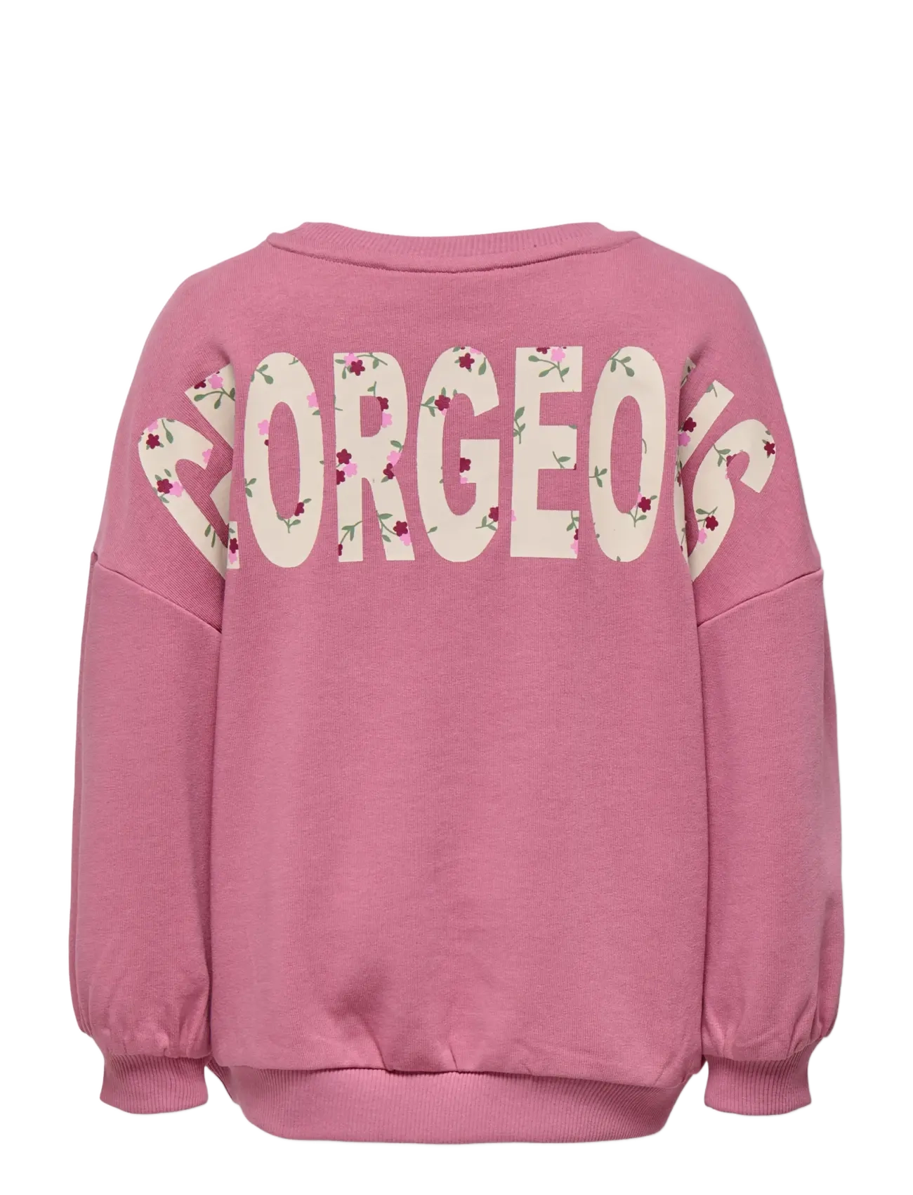 Kids Only - KMGGEORGIA LIFE LS PRINT UB SWT NOOS - sweatshirts - heather rose - 2
