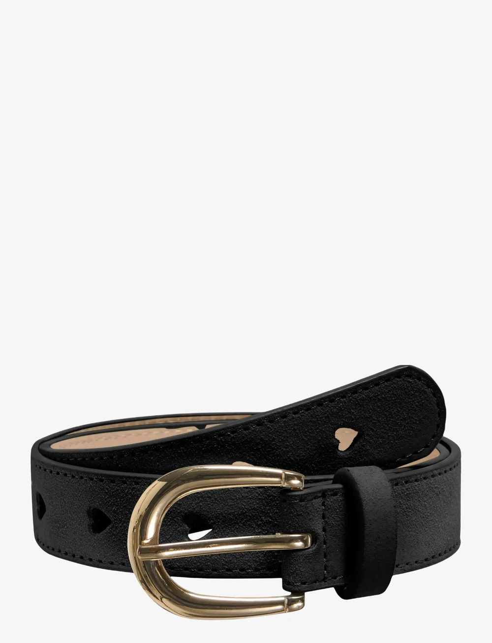 Kids Only - KOGALIVA HEART JEANS BELT ACC - gürtel - black - 0