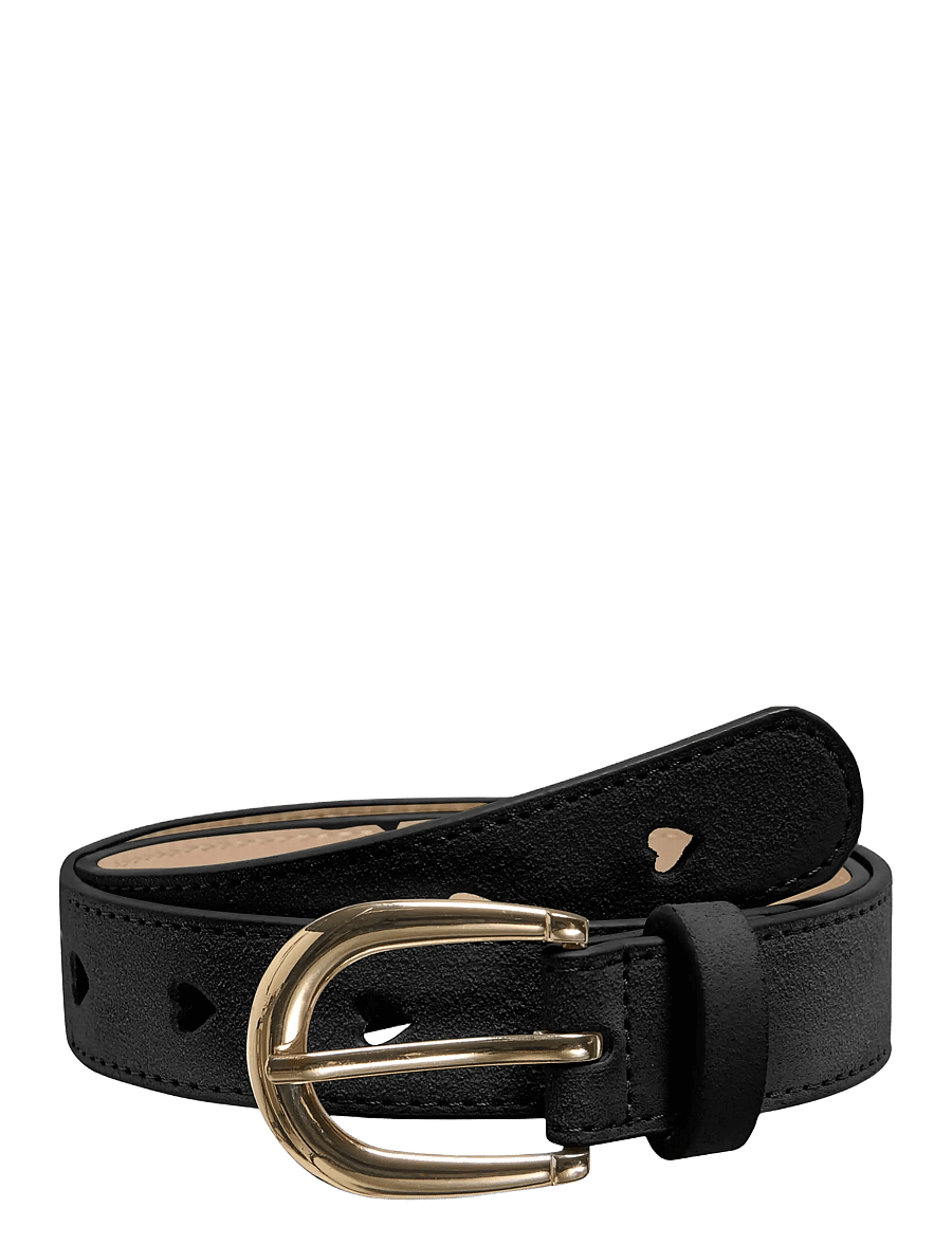 Kids Only - KOGALIVA HEART JEANS BELT ACC - ceintures - black - 0