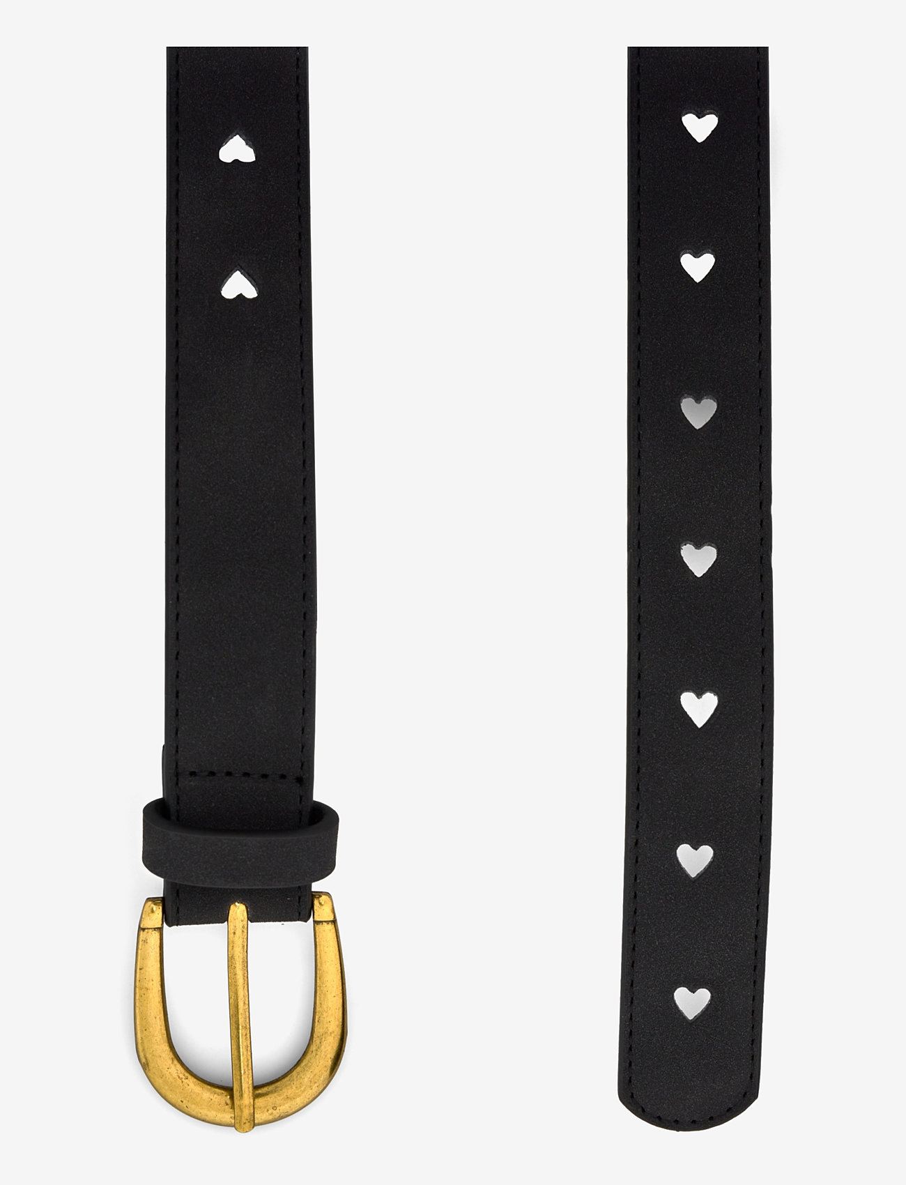 Kids Only - KOGALIVA HEART JEANS BELT ACC - gürtel - black - 1