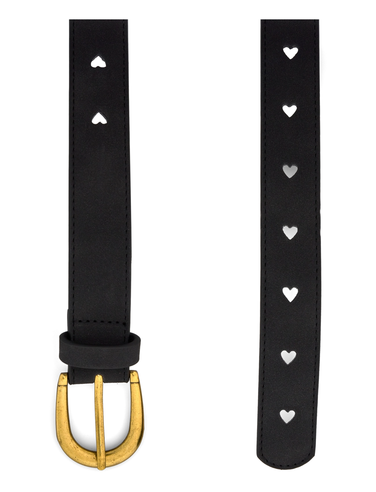 Kids Only - KOGALIVA HEART JEANS BELT ACC - paski - black - 1