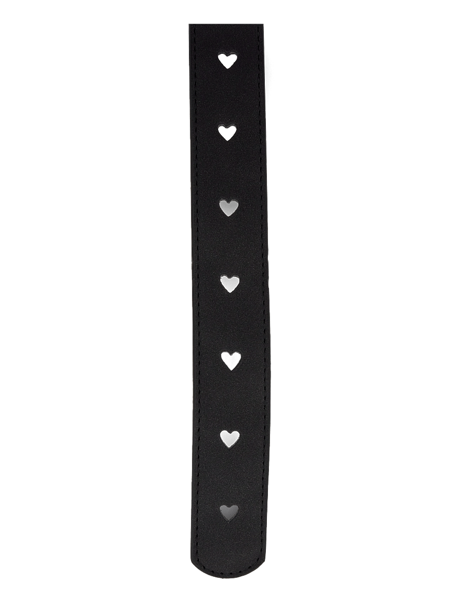 Kids Only - KOGALIVA HEART JEANS BELT ACC - ceintures - black - 2
