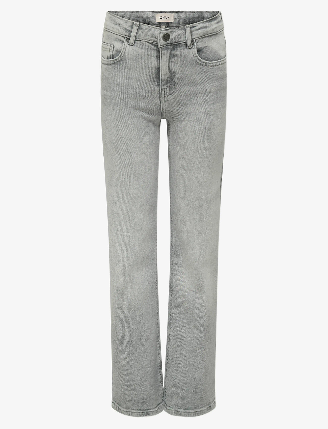 Kids Only - KOGJUICY HW WIDE LEG REA707 DNM NOOS - laia säärega teksad - medium grey denim - 0