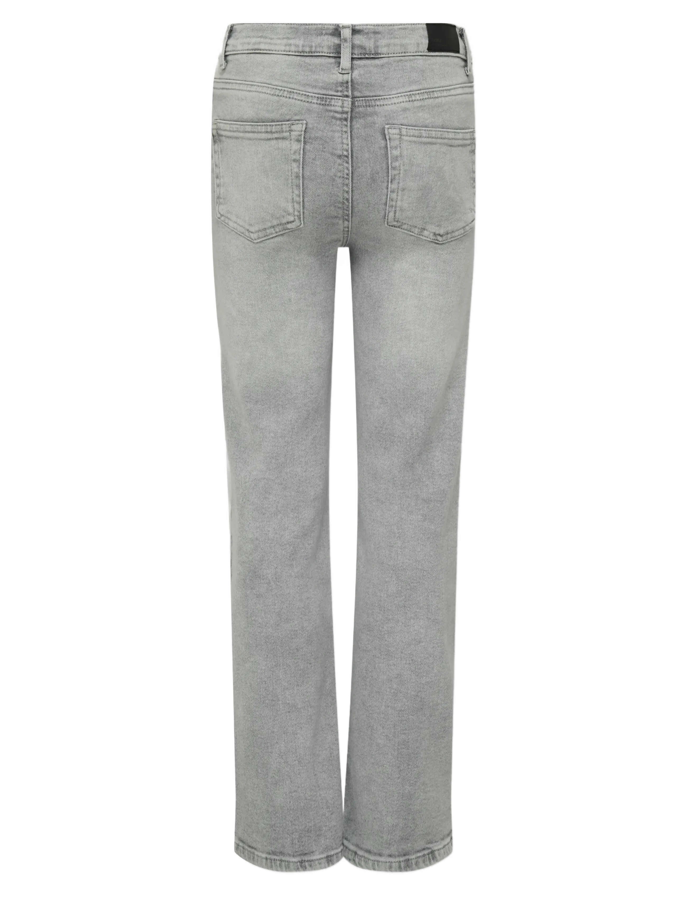 Kids Only - KOGJUICY HW WIDE LEG REA707 DNM NOOS - pantalons larges - medium grey denim - 1