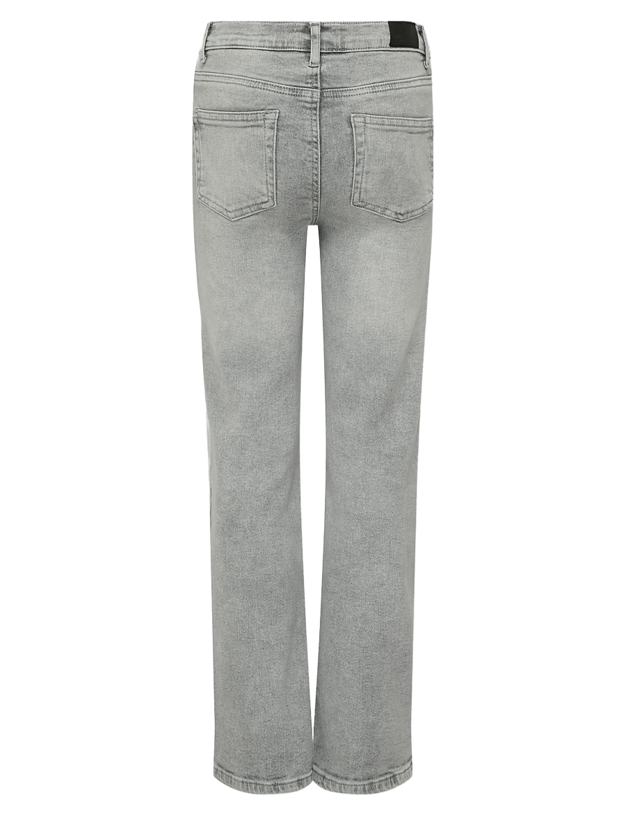 Kids Only - KOGJUICY HW WIDE LEG REA707 DNM NOOS - brede jeans - medium grey denim - 1