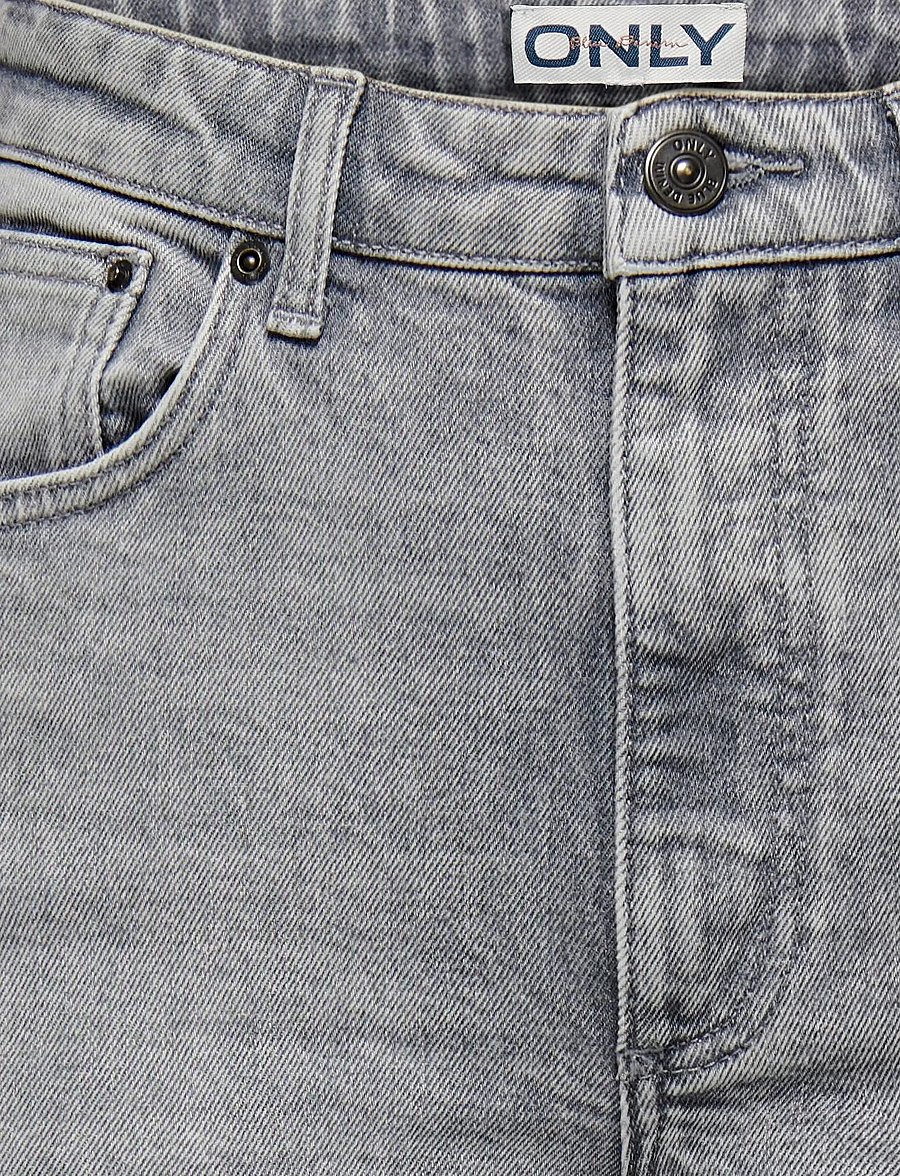 Kids Only - KOGJUICY HW WIDE LEG REA707 DNM NOOS - brede jeans - medium grey denim - 2