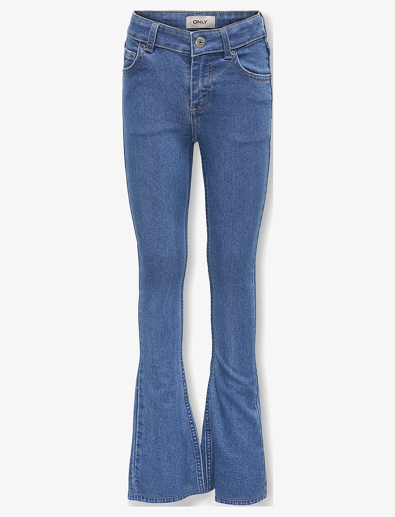 Kids Only - KOGHUSH FLARED DNM AKM186 NOOS - leveälahkeiset farkut - light blue denim - 1