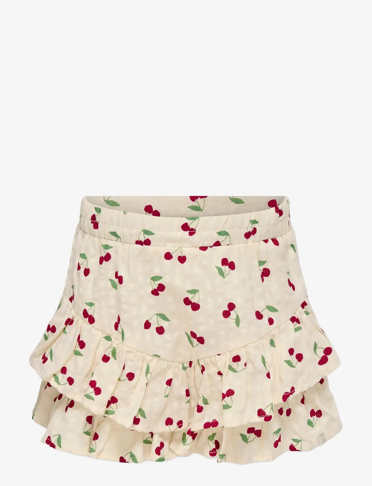 Kids Only - KMGCERISE FRILL SKORT AOP WVN - whitecap gray - 0