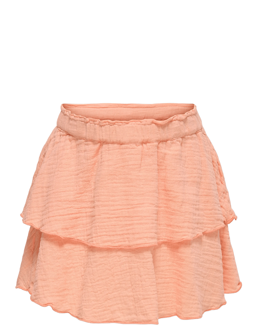 Kids Only - KMGPALM THYRA LIFE LAYERED SKIRT WVN - jupes courtes - salmon - 1