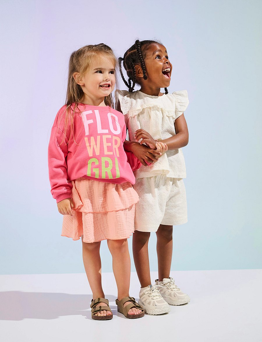Kids Only - KMGPALM THYRA LIFE LAYERED SKIRT WVN - jupes courtes - salmon - 0