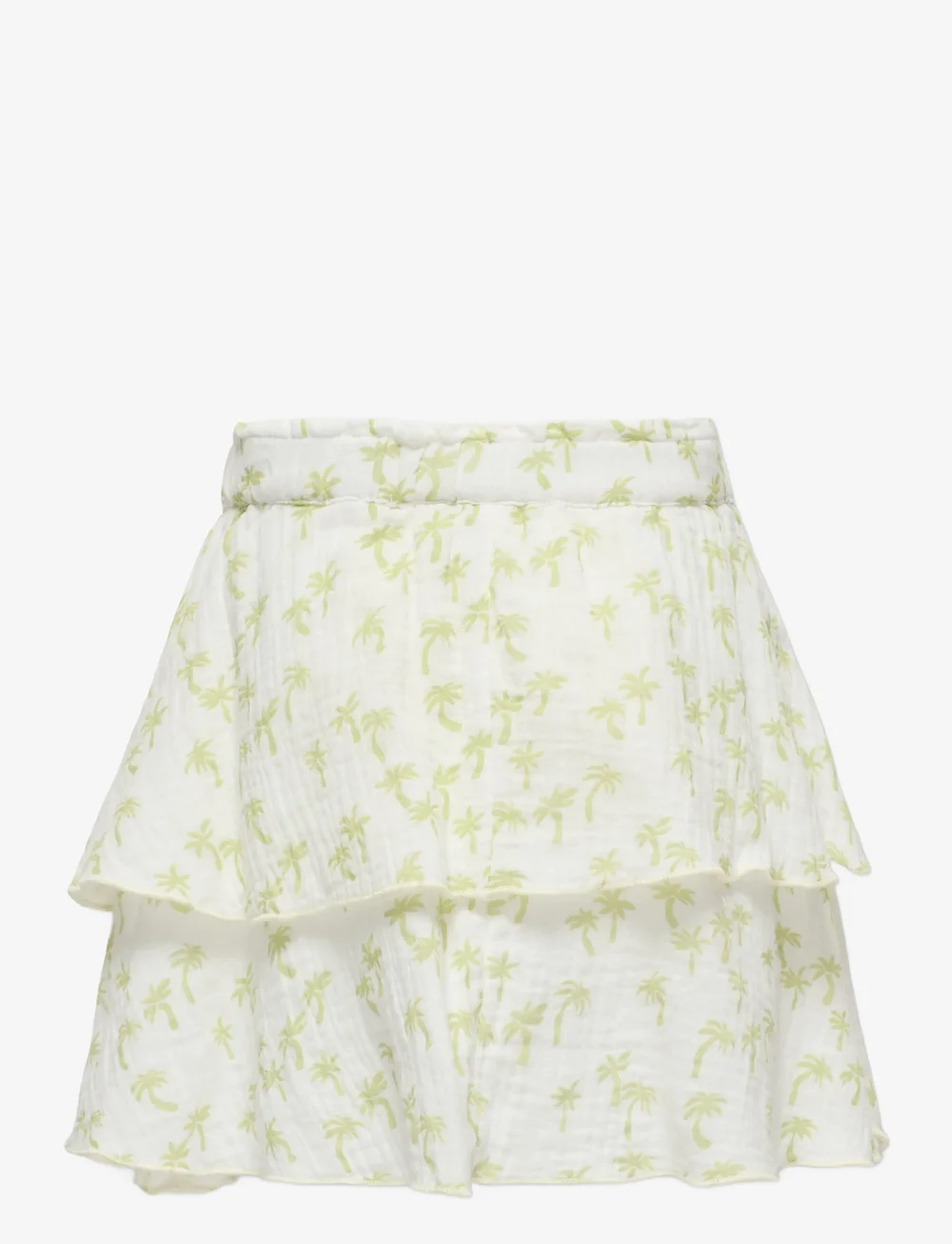 Kids Only - KMGPALM THYRA LIFE LAYERED SKIRT WVN - korta kjolar - whitecap gray - 1