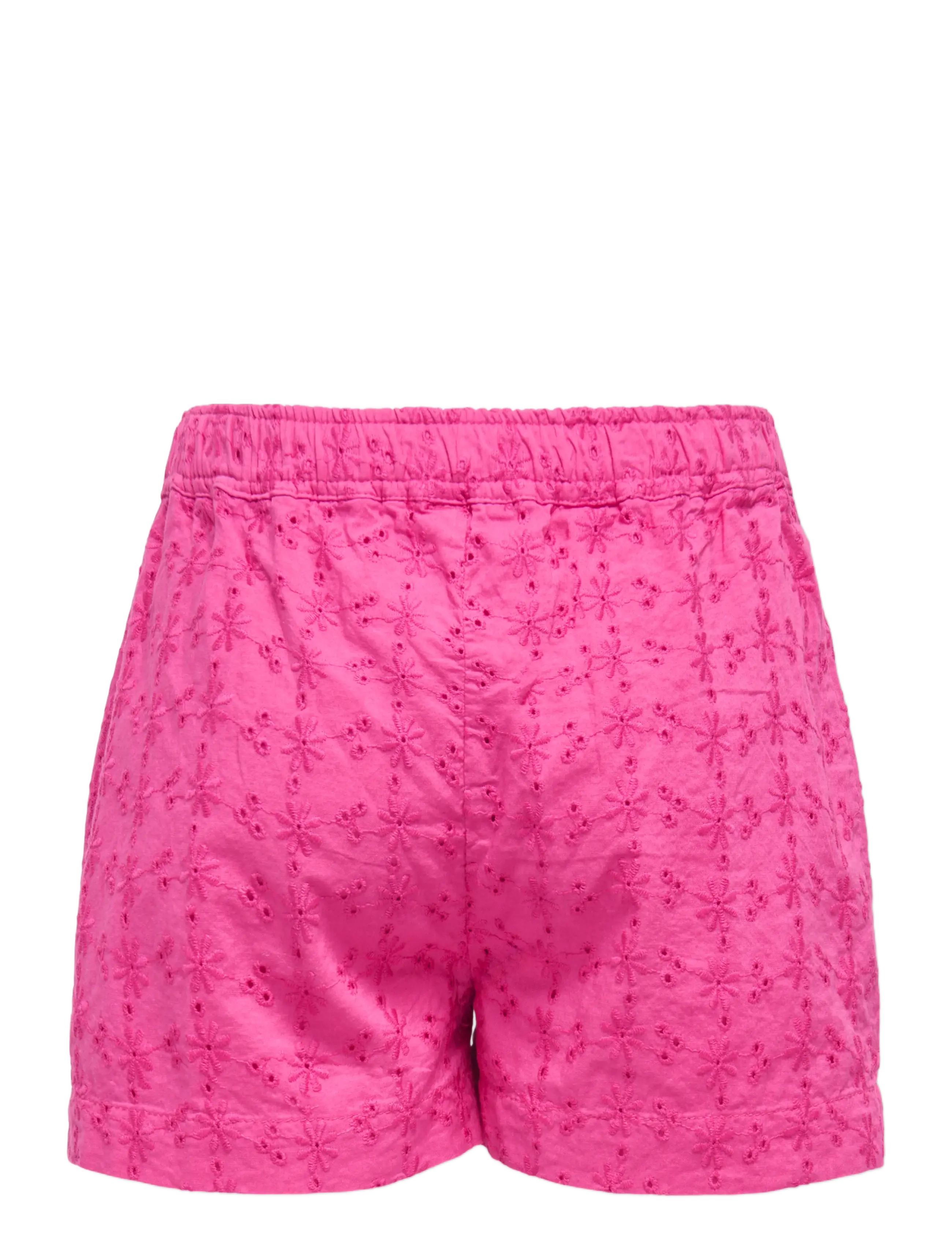 Kids Only - KMGMARGOT LIFE EMBROIDERY SHORTS WVN - shorts casual - fuchsia fedora - 1