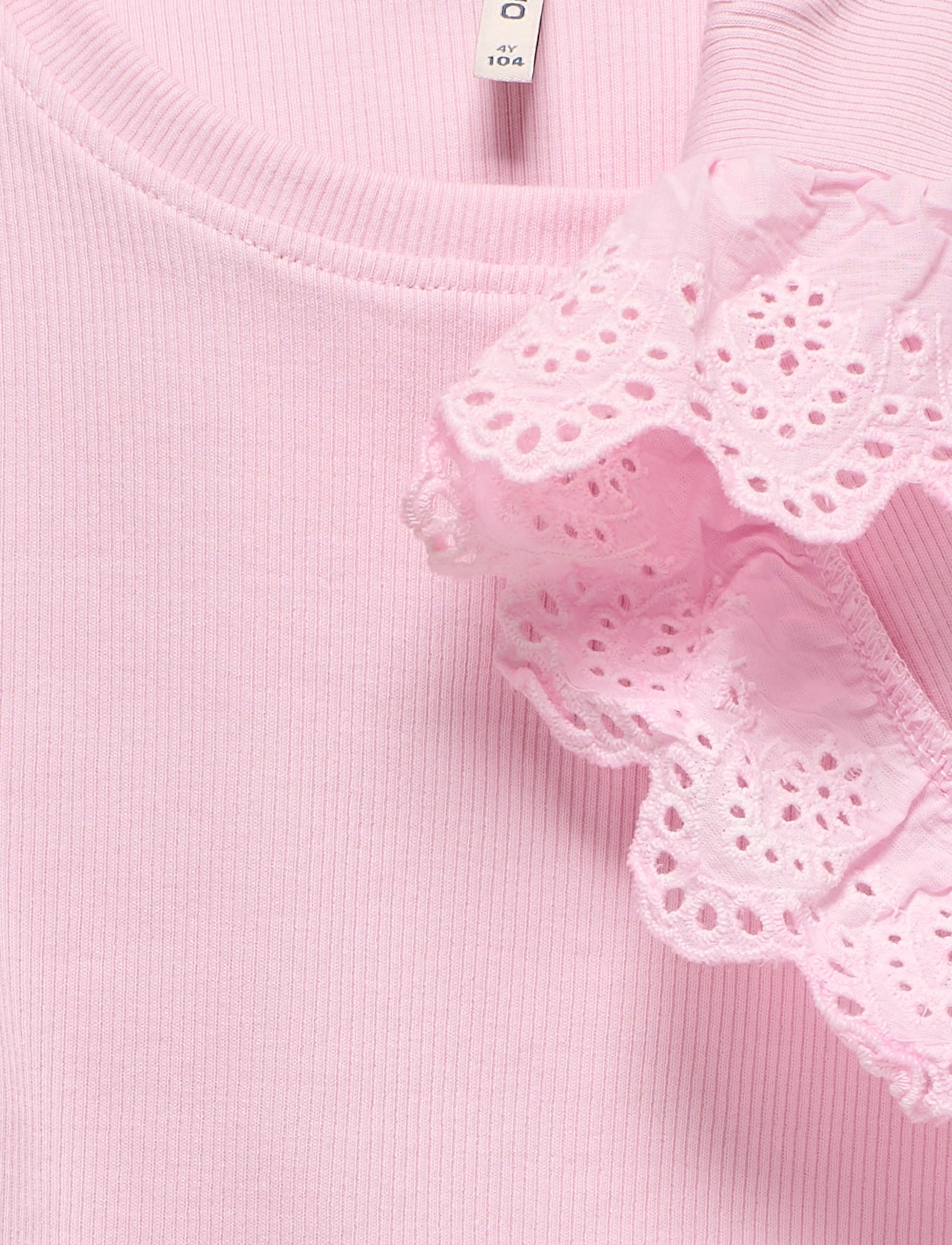 Kids Only - KMGDREA LIIFE S/L DETAIL-TOP JRS - tank tops - roseate spoonbill - 2