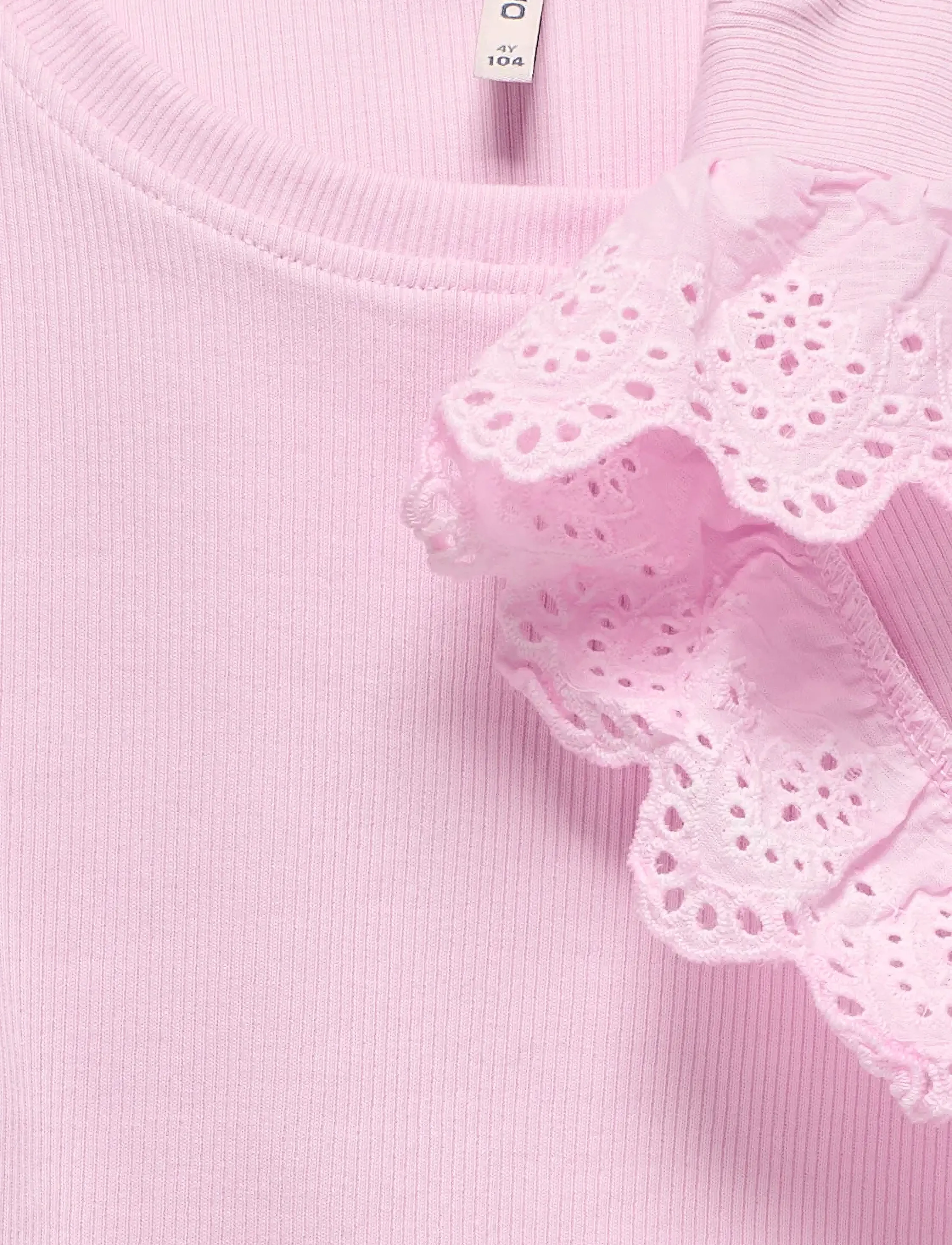 Kids Only - KMGDREA LIIFE S/L DETAIL-TOP JRS - tank tops - roseate spoonbill - 3