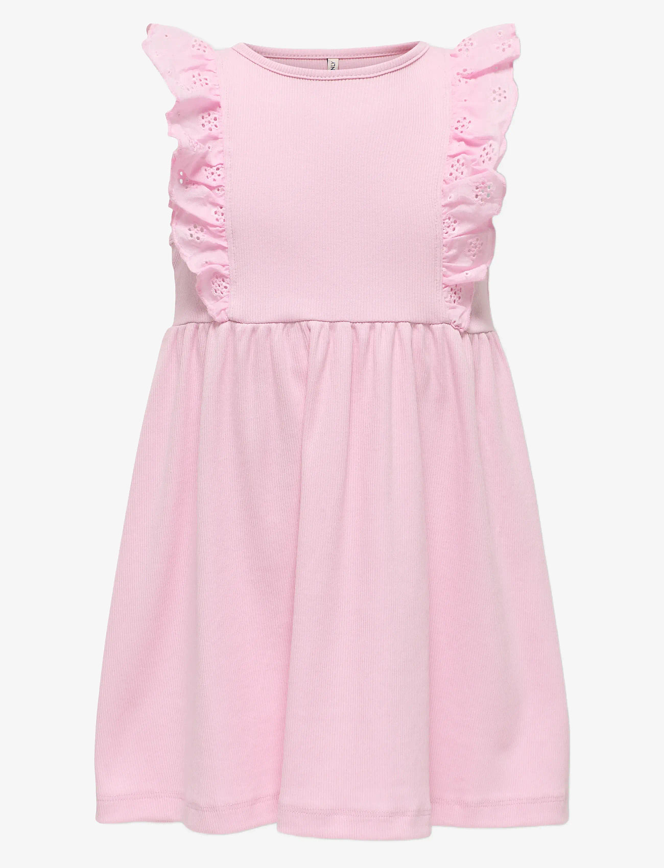 Kids Only - KMGDREA LIFE S/S DETAIL DRESS JRS - varrukateta vabaaja kleidid - roseate spoonbill - 0