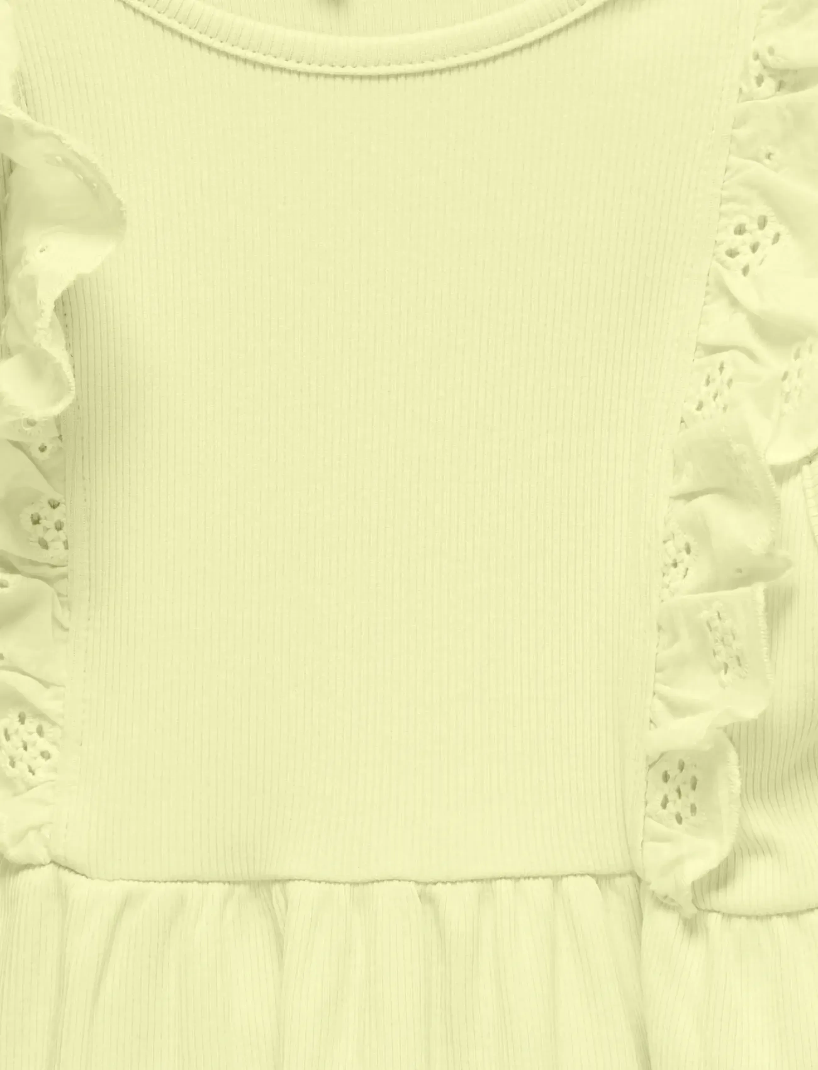 Kids Only - KMGDREA S/S DETAIL DRESS JRS - robes décontractées sans manches - tender yellow - 2