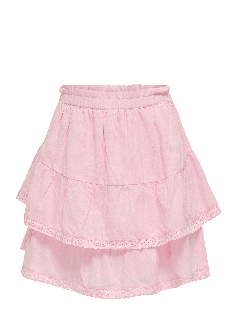 Kids Only - KOGESTHER LADDER TAPE SKIRT WVN - korta kjolar - roseate spoonbill - 0