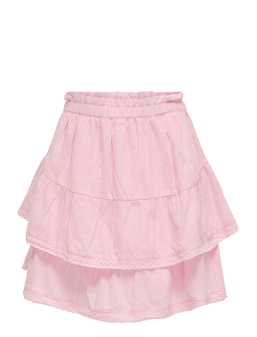Kids Only - KOGESTHER LADDER TAPE SKIRT WVN - jupes courtes - roseate spoonbill - 0