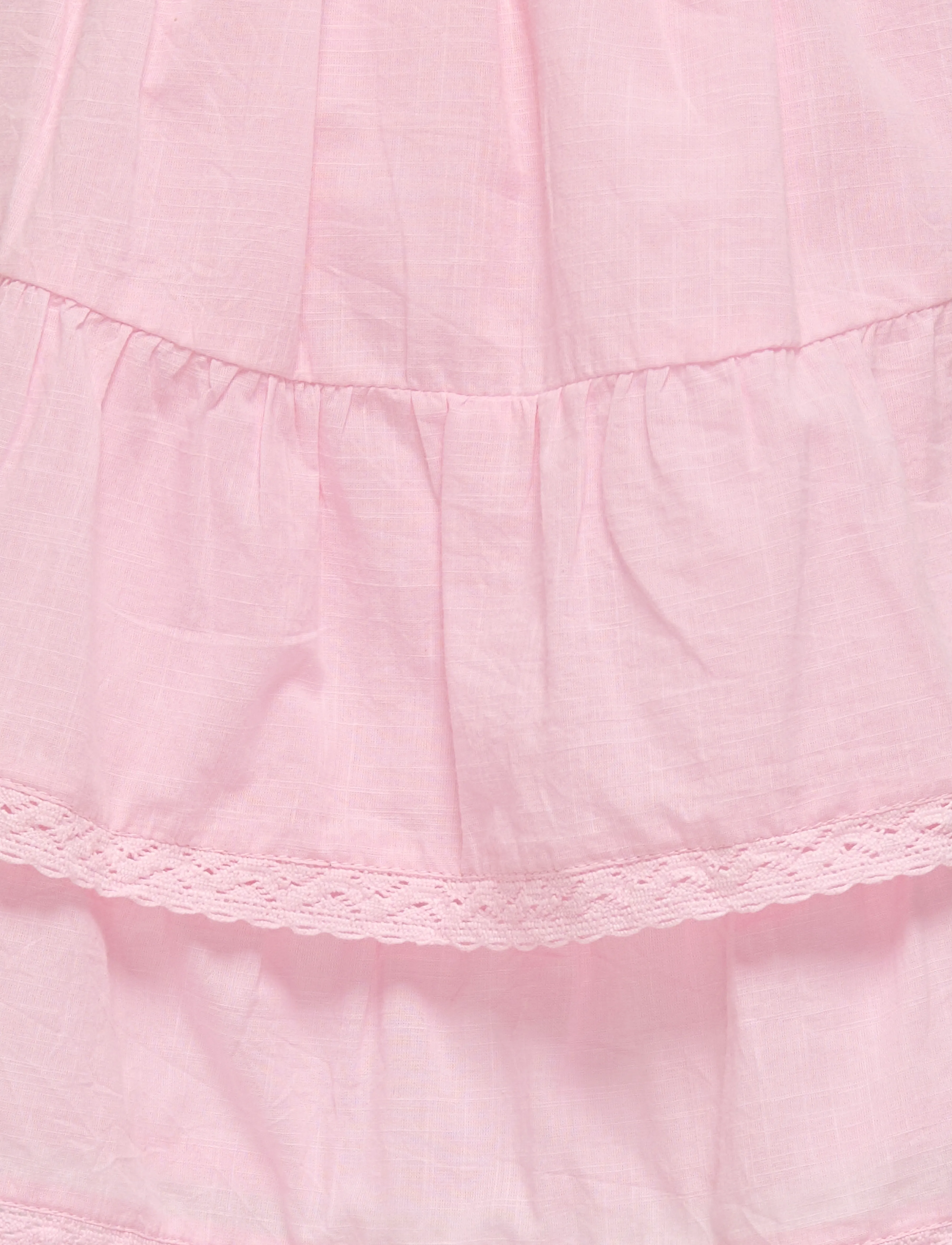 Kids Only - KOGESTHER LADDER TAPE SKIRT WVN - jupes courtes - roseate spoonbill - 2