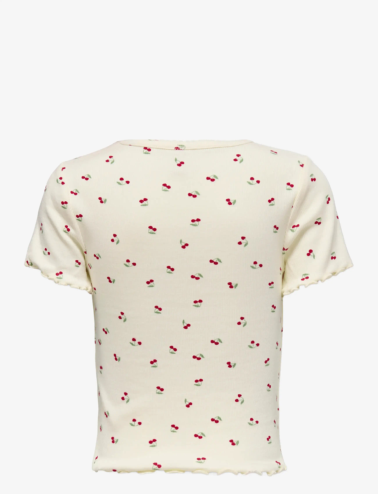 Kids Only - KMGTRINNY LIFE SS O-NECK AOP TOP JRS - lühikeste varrukatega t-särgid - tofu - 1