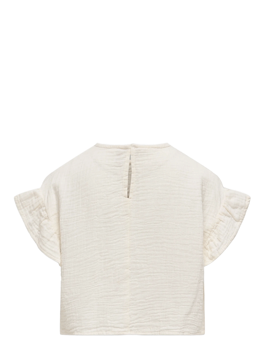 Kids Only - KOGTHYRA LIFE S/S CAPSLEEVE TOP WVN - mažiausios kainos - tofu - 2