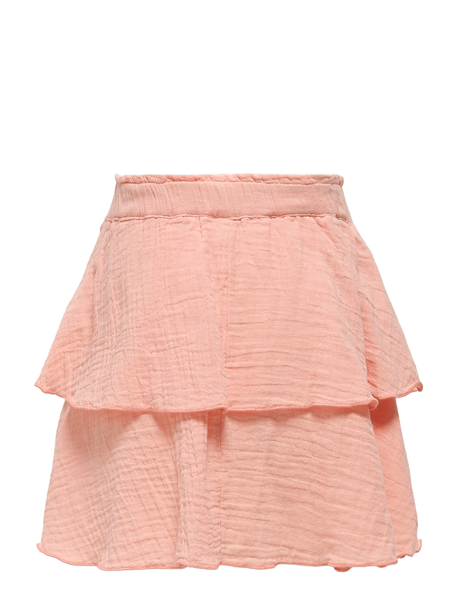 Kids Only - KOGTHYRA LIFE LAYERED SKIRT WVN - nederdele - salmon - 2