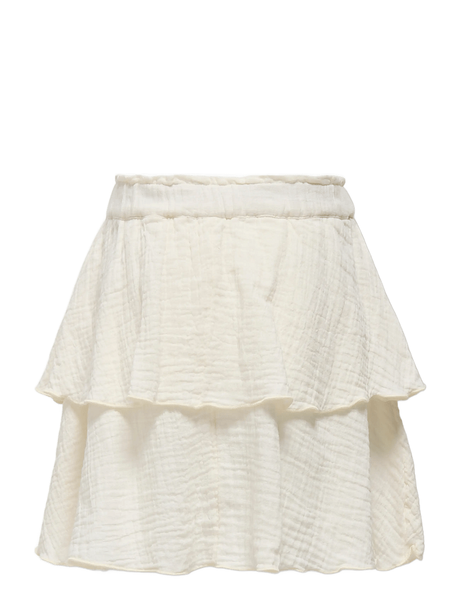 Kids Only - KOGTHYRA LIFE LAYERED SKIRT WVN - korte nederdele - tofu - 2