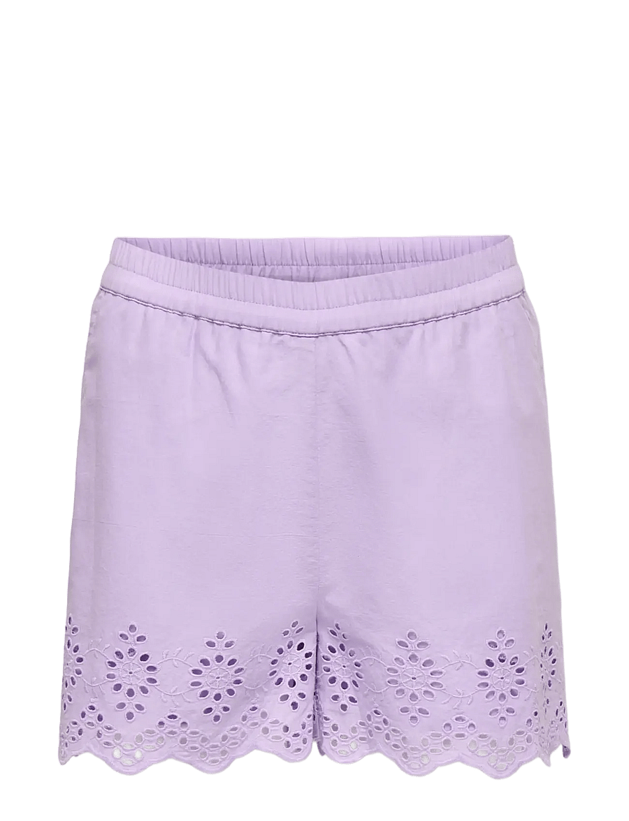 Kids Only - KOGLOU LIFE EMB SHORTS WVN - shorts casual - lilac breeze - 0