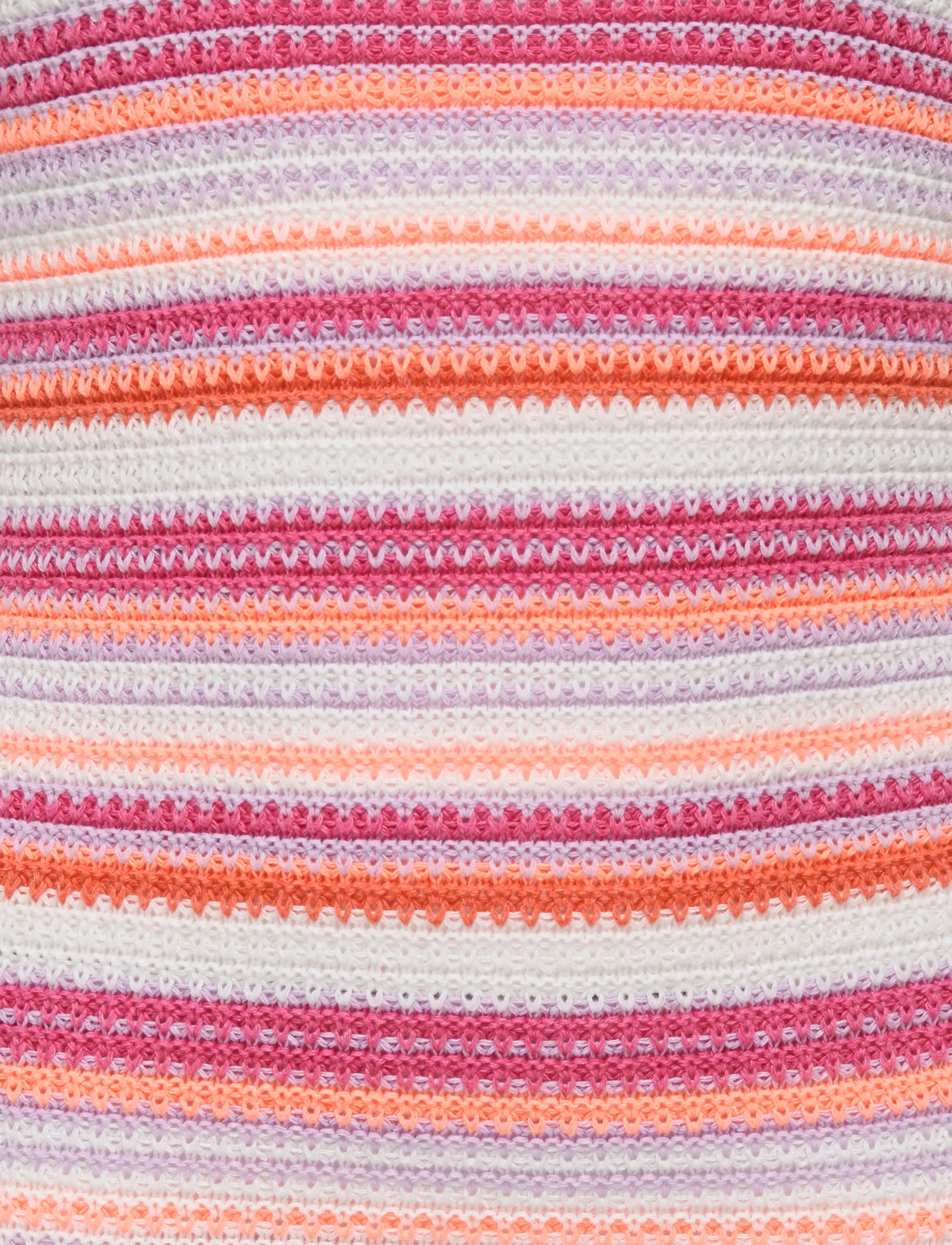 Kids Only - KOGBELLI LIFE SL STRIPE DRESS KNT - Ärmellose freizeitkleider - cloud dancer - 1