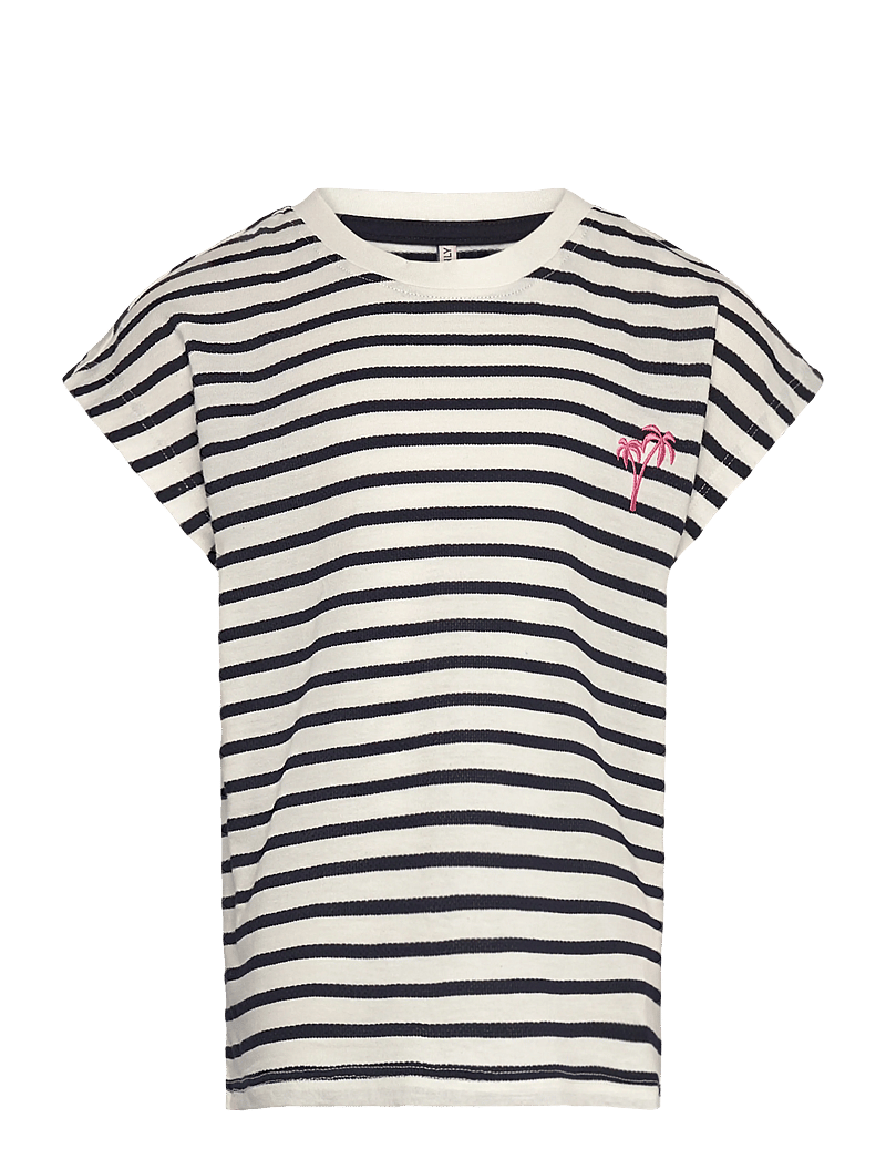 Kids Only - KOGTRINE BATSLEEVE STRUCTURE TOP JRS - cloud dancer - 0
