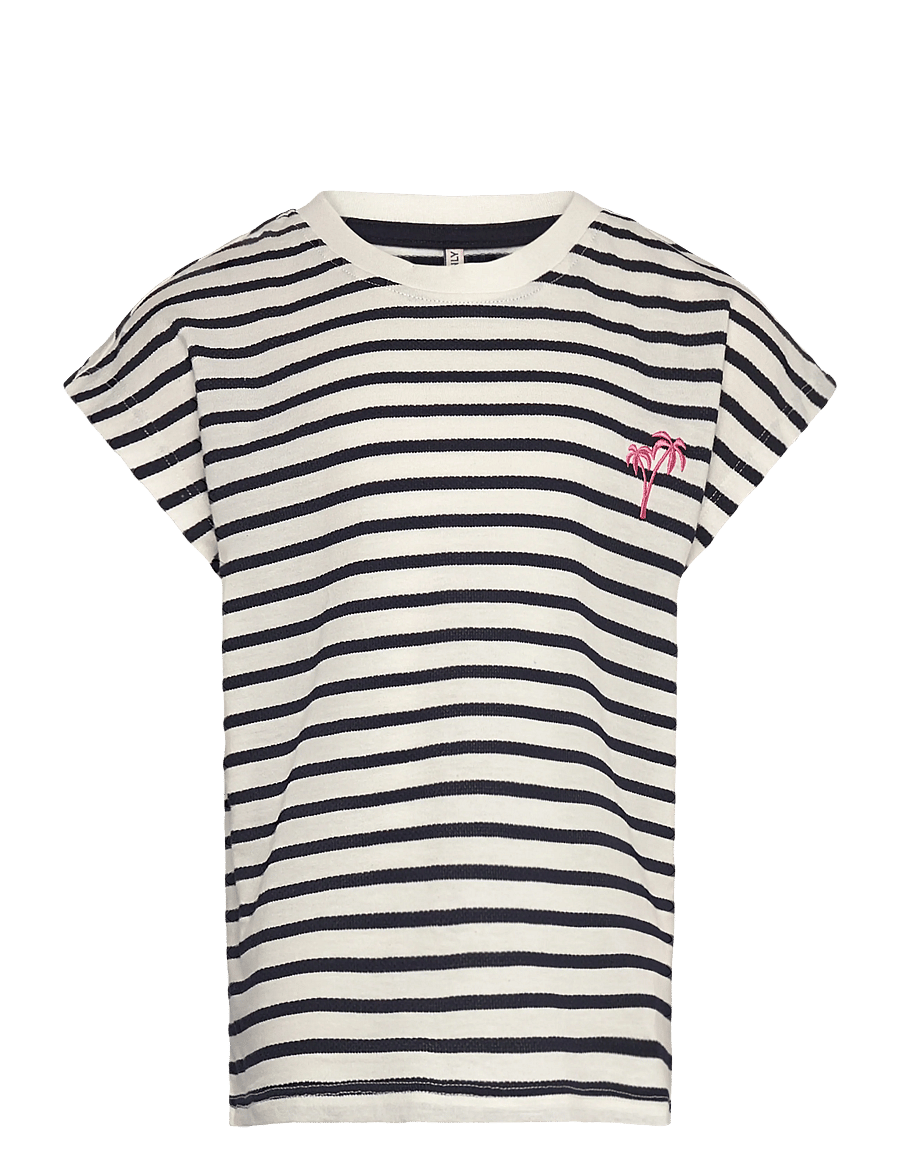 Kids Only - KOGTRINE BATSLEEVE STRUCTURE TOP JRS - cloud dancer - 0
