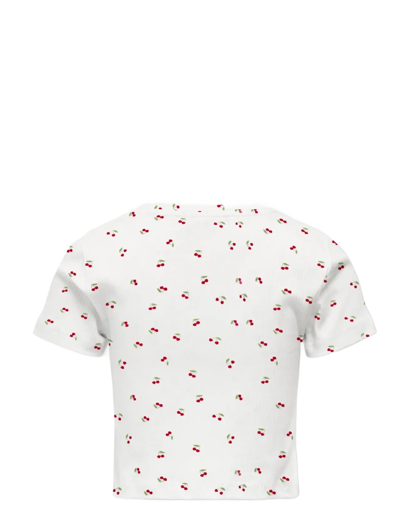 Kids Only - KOGBELLA LIFE SHORT AOP S/S TOP JRS NOOS - kurzärmelige - cloud dancer - 2