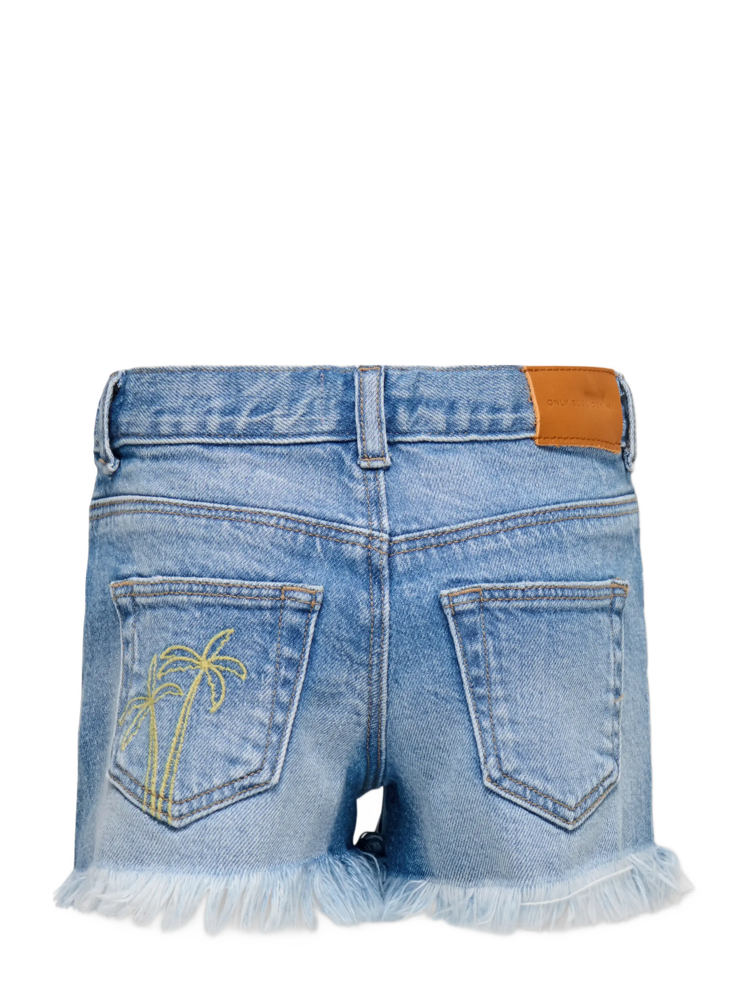 Kids Only - KMGROBYN EX VINTAGE PALM DNM SHORTS AZG - light blue denim - 2