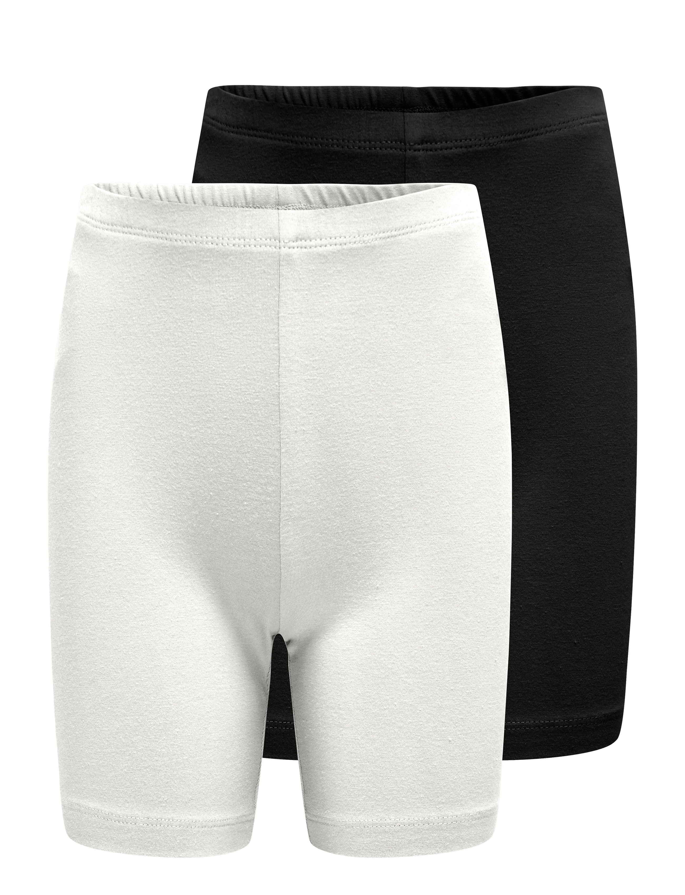 Kids Only KOGLOVE LIFE BIKE SHORTS JRS 2-PACK - Shorts - CLOUD DANCER / white