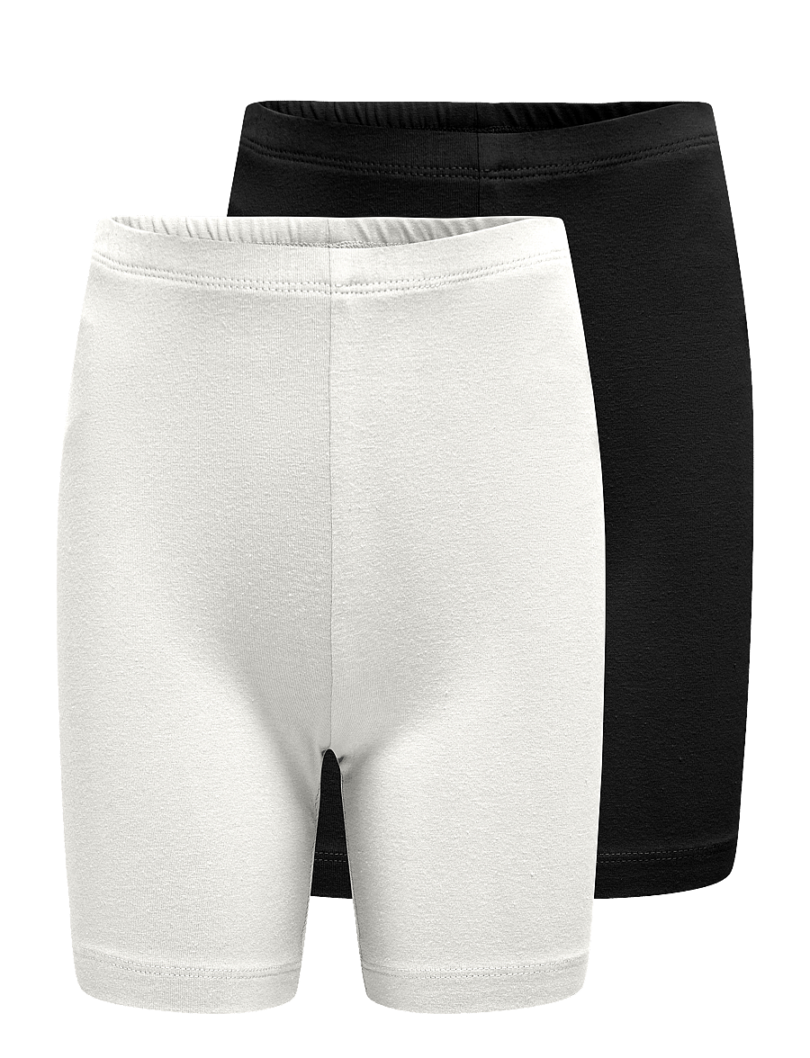 Kids Only - KOGLOVE LIFE BIKE SHORTS JRS 2-PACK - cykelshorts - cloud dancer - 1