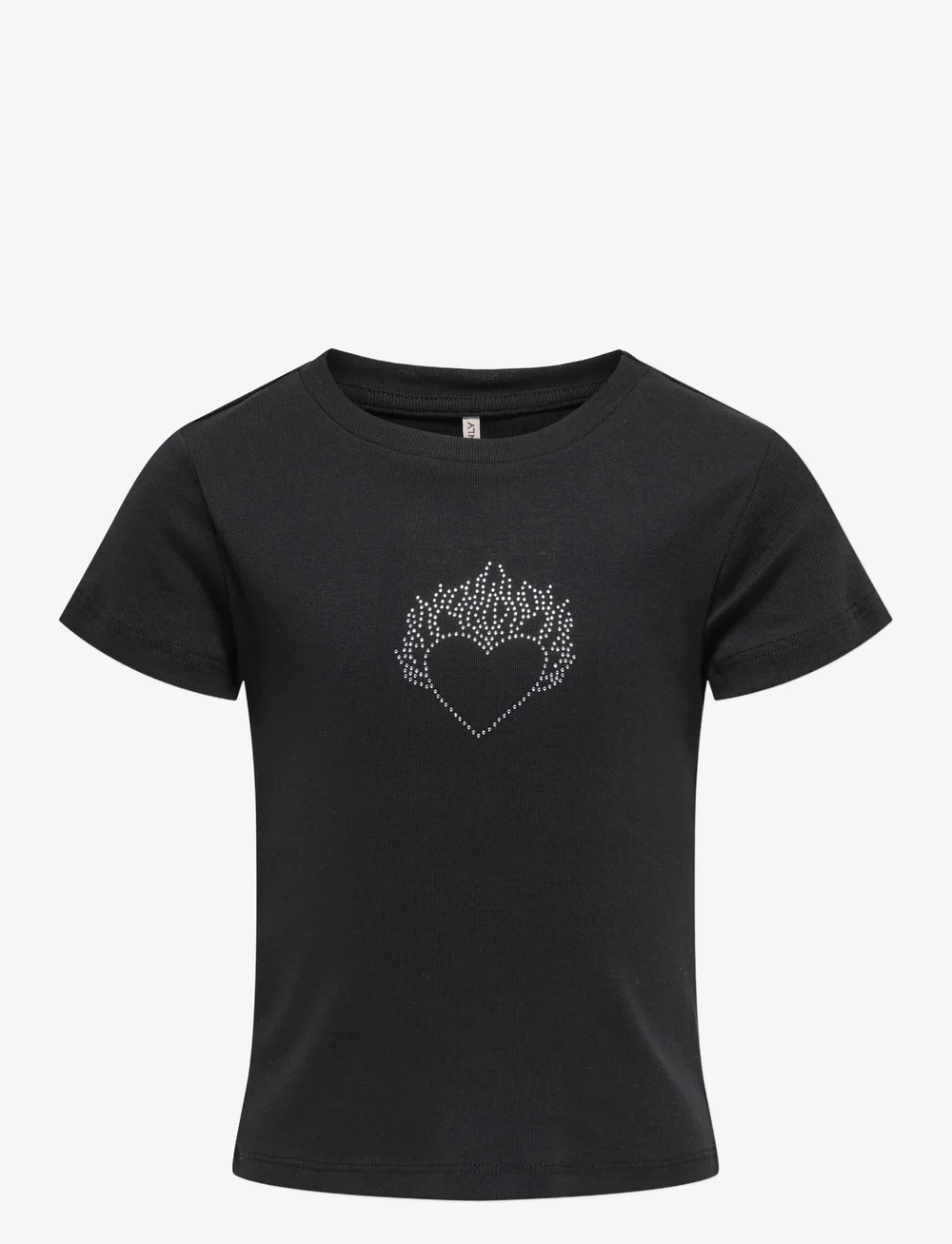 Kids Only - KOGKIRA LIFE SS BLNG O-NECK BABY TEE JRS - kurzärmelige - black - 0