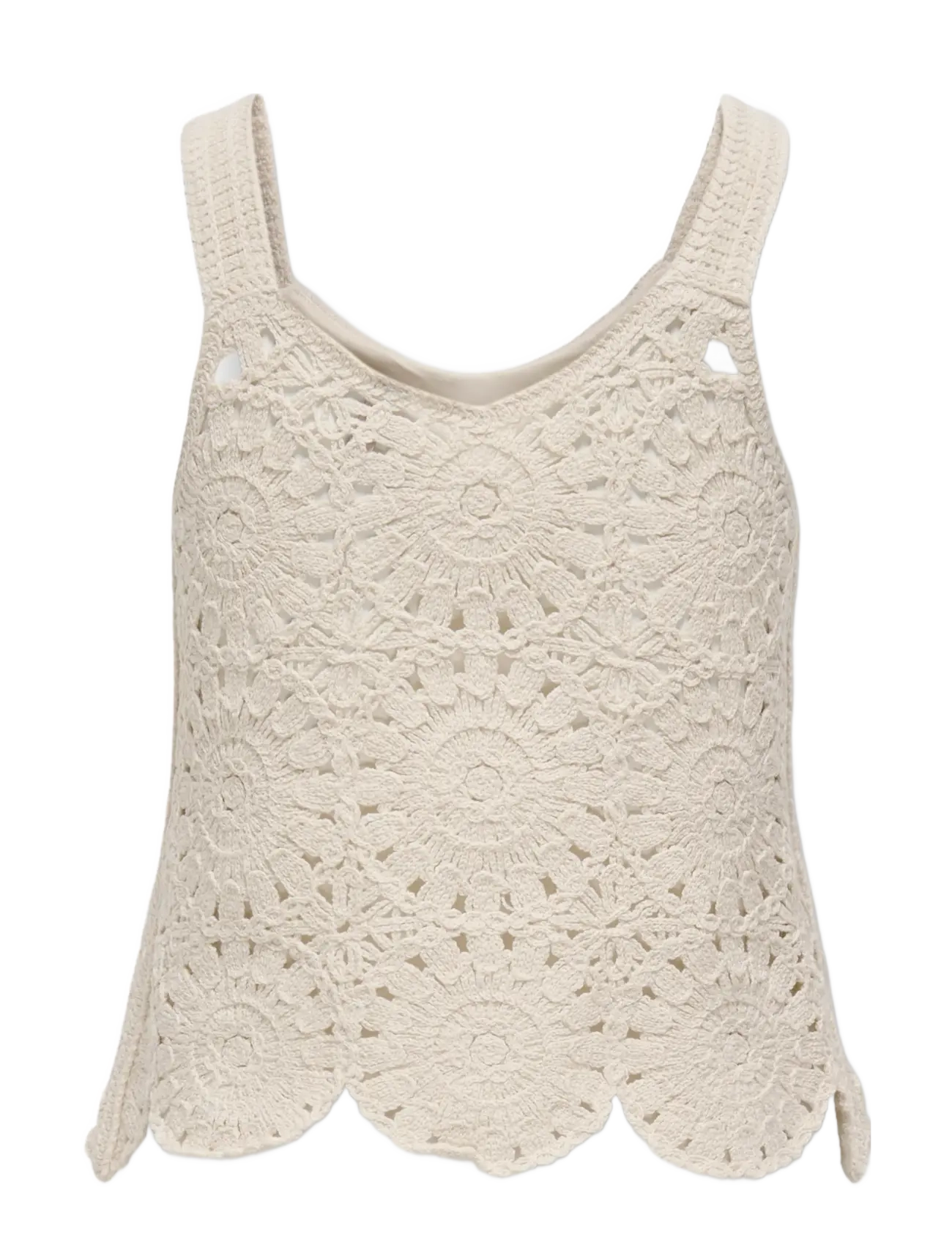 Kids Only - KOGYVONNE S/L TOP JRS - bluser & tunikaer - egret - 1