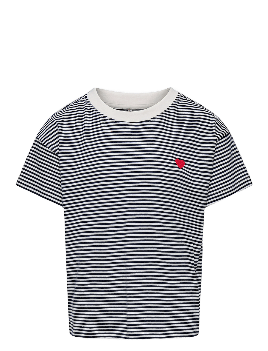 Kids Only - KOGPISA MAIKEN LIFE CROP SS ONL JRS NOOS - lyhythihaiset t-paidat - cloud dancer - 1