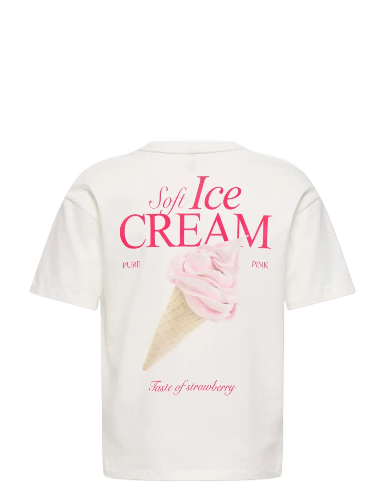 Kids Only - KOGHELEN LIFE S/S LOOSE TEE JRS NOOS - kortærmede t-shirts - cloud dancer - 2