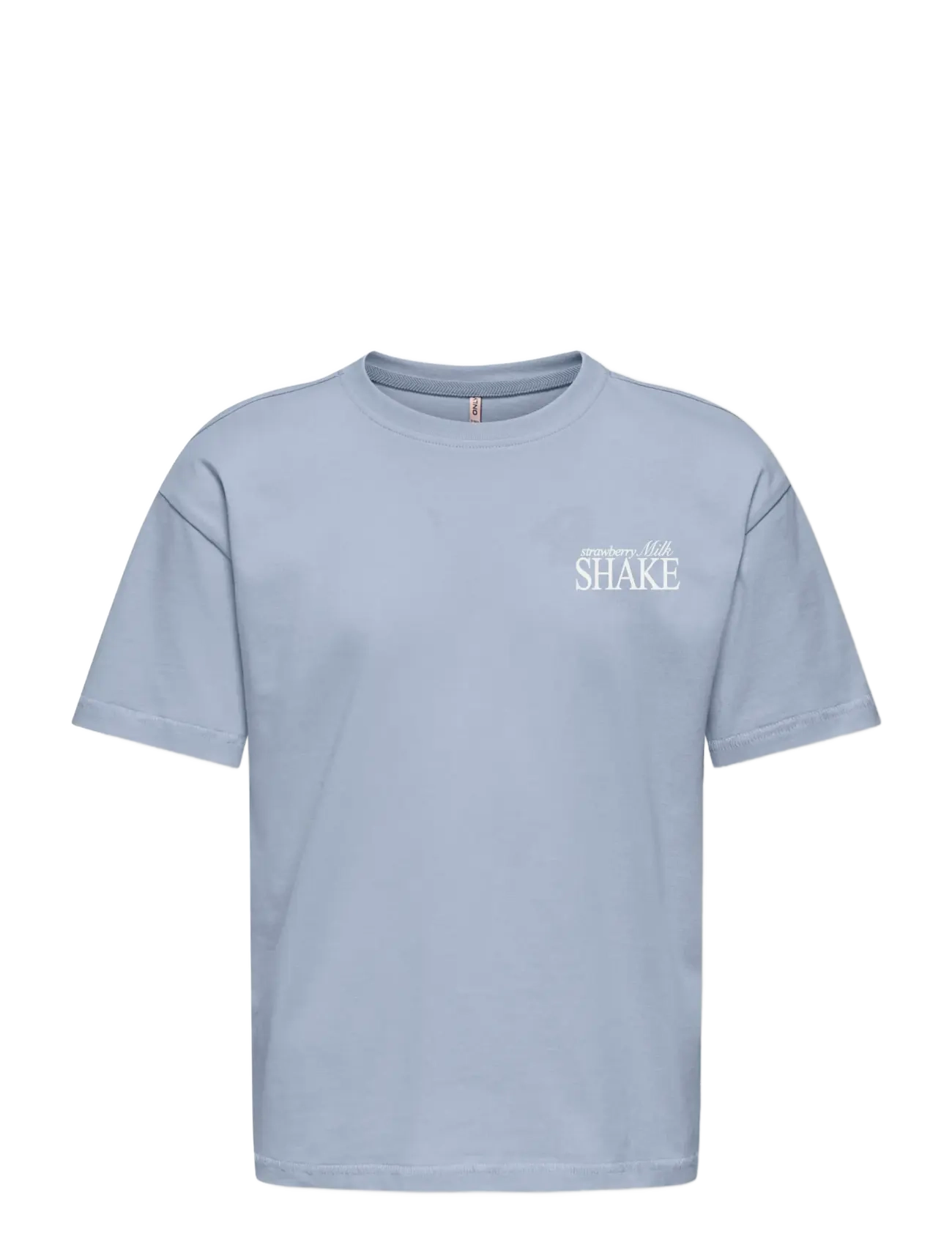 Kids Only KOGHELEN LIFE S/S LOOSE TEE JRS NOOS - Kids Only - SOFT CHAMBRAY / blue