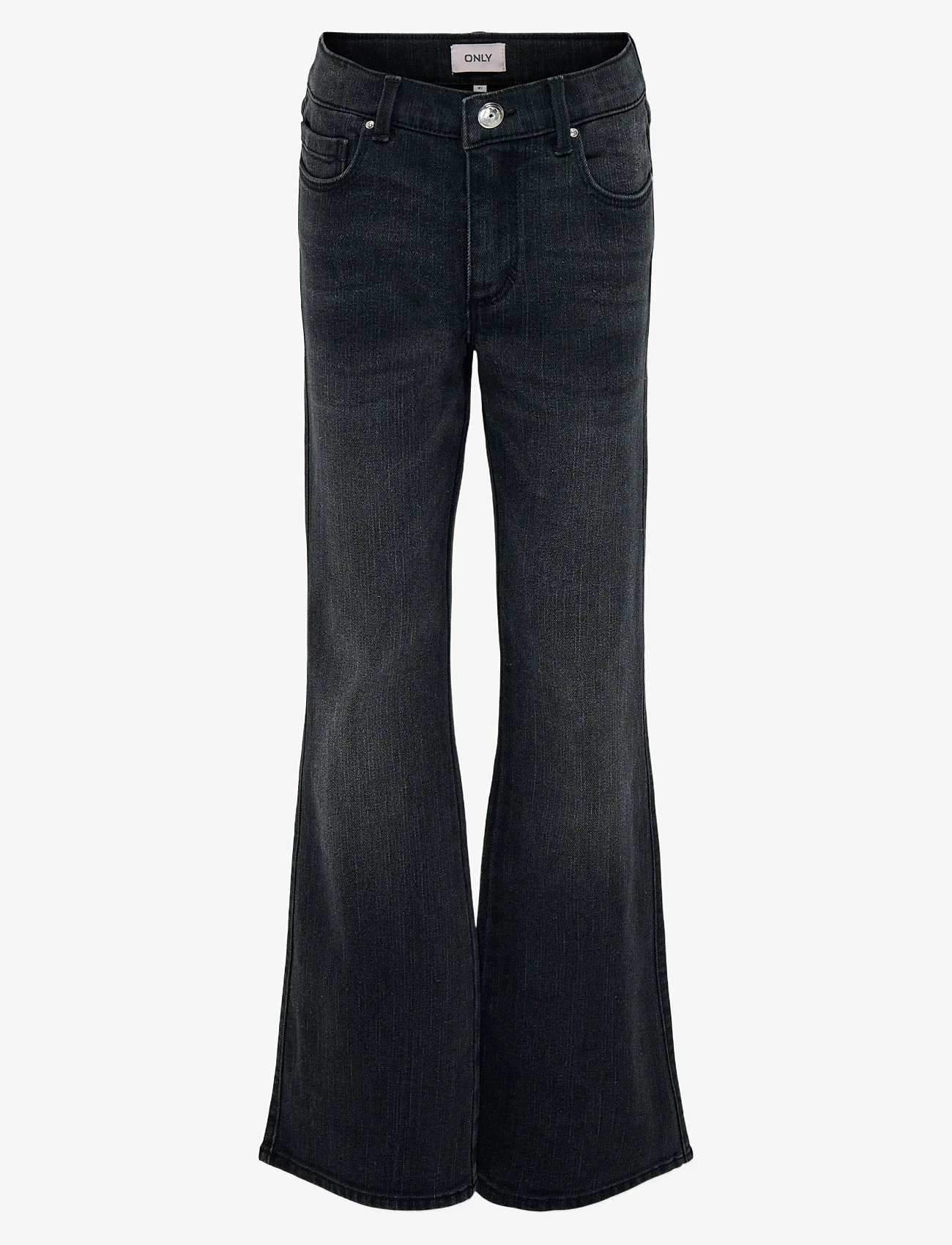 Kids Only - KOGBLAIR LIFE REG FLARED PIM - bootcut jeans - black denim - 0