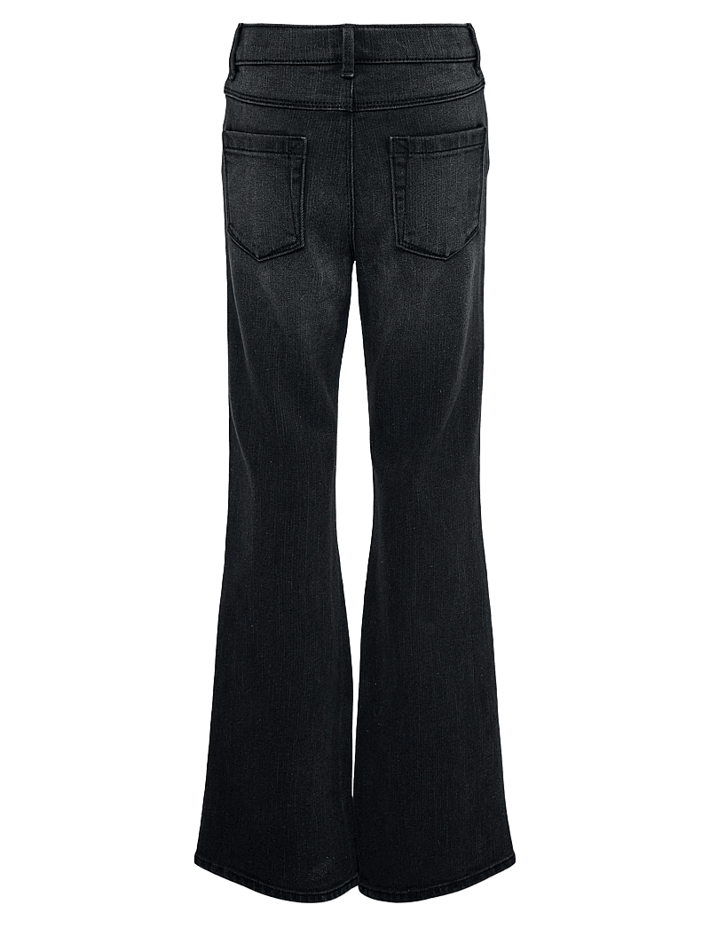 Kids Only - KOGBLAIR LIFE REG FLARED PIM - jeans bootcut - black denim - 1