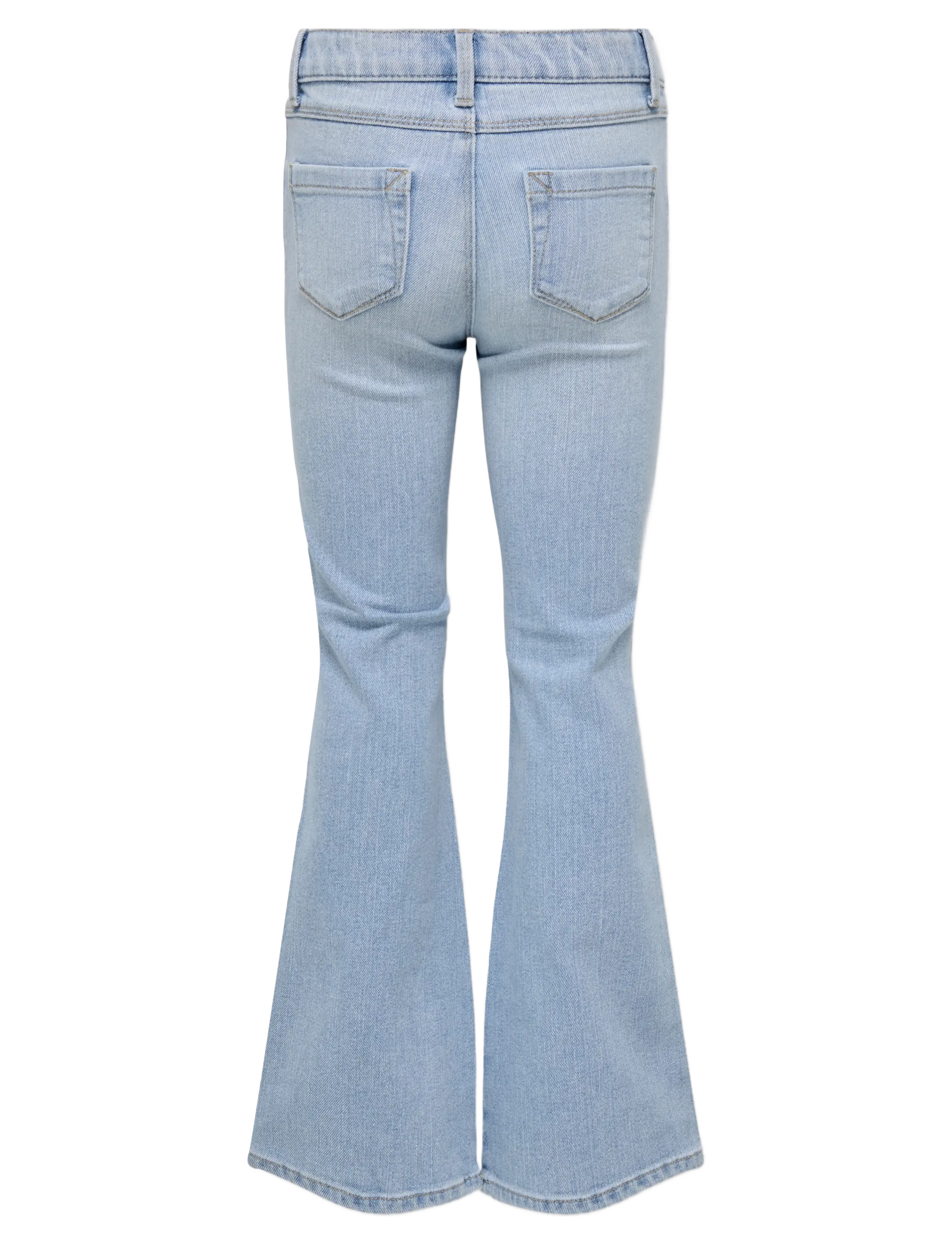 Kids Only - KOGBLAIR LIFE REG FLARED PIM - alt laienevad teksad - light blue denim - 1