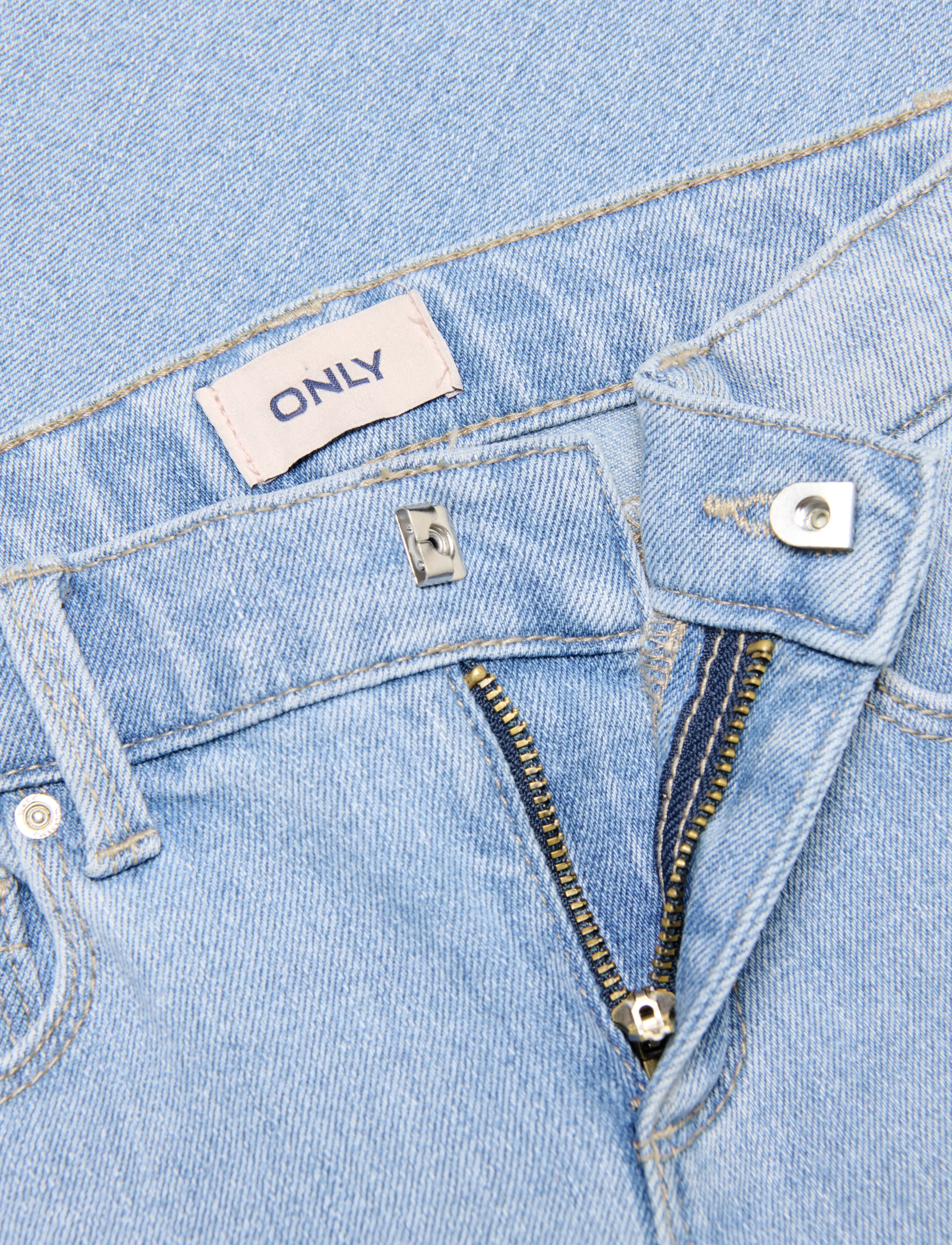 Kids Only - KOGBLAIR LIFE REG FLARED PIM - alt laienevad teksad - light blue denim - 2