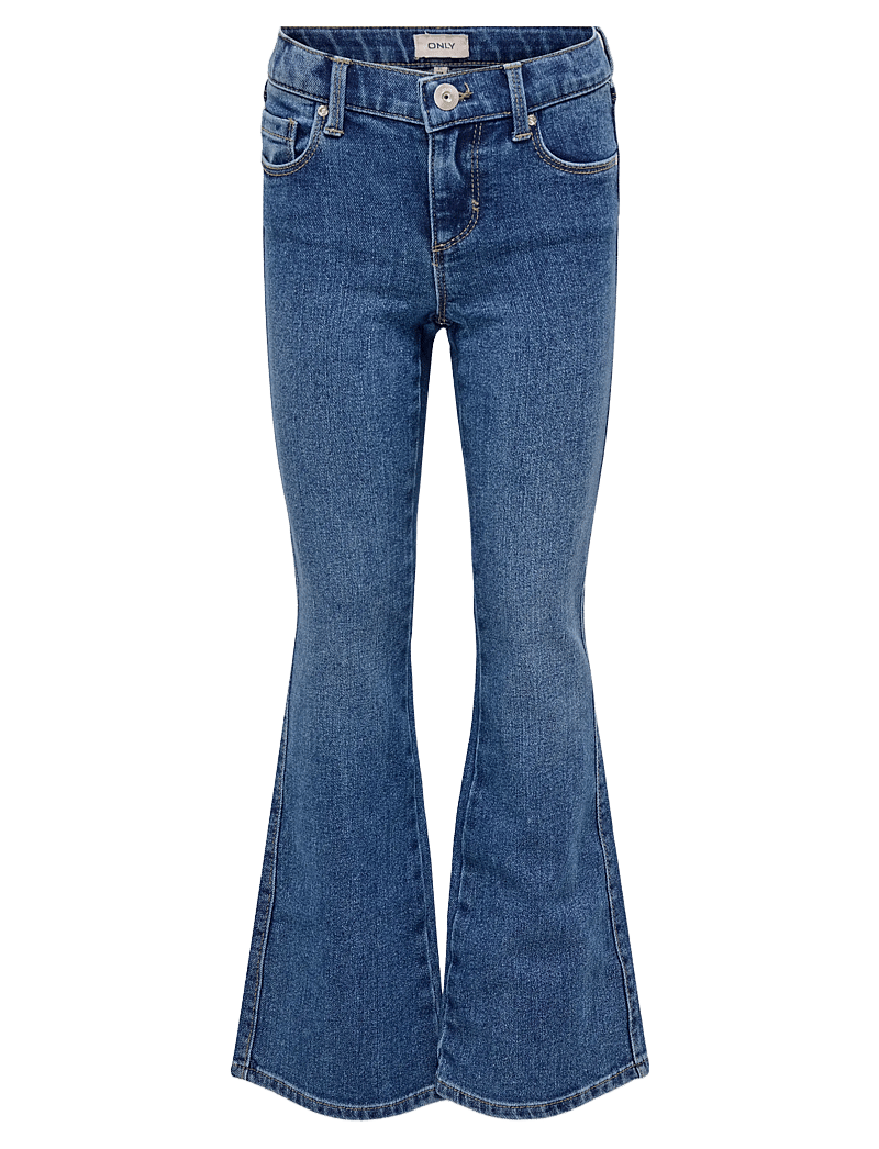 Kids Only - KOGBLAIR LIFE REG FLARED PIM - bootcut jeans - medium blue denim - 0