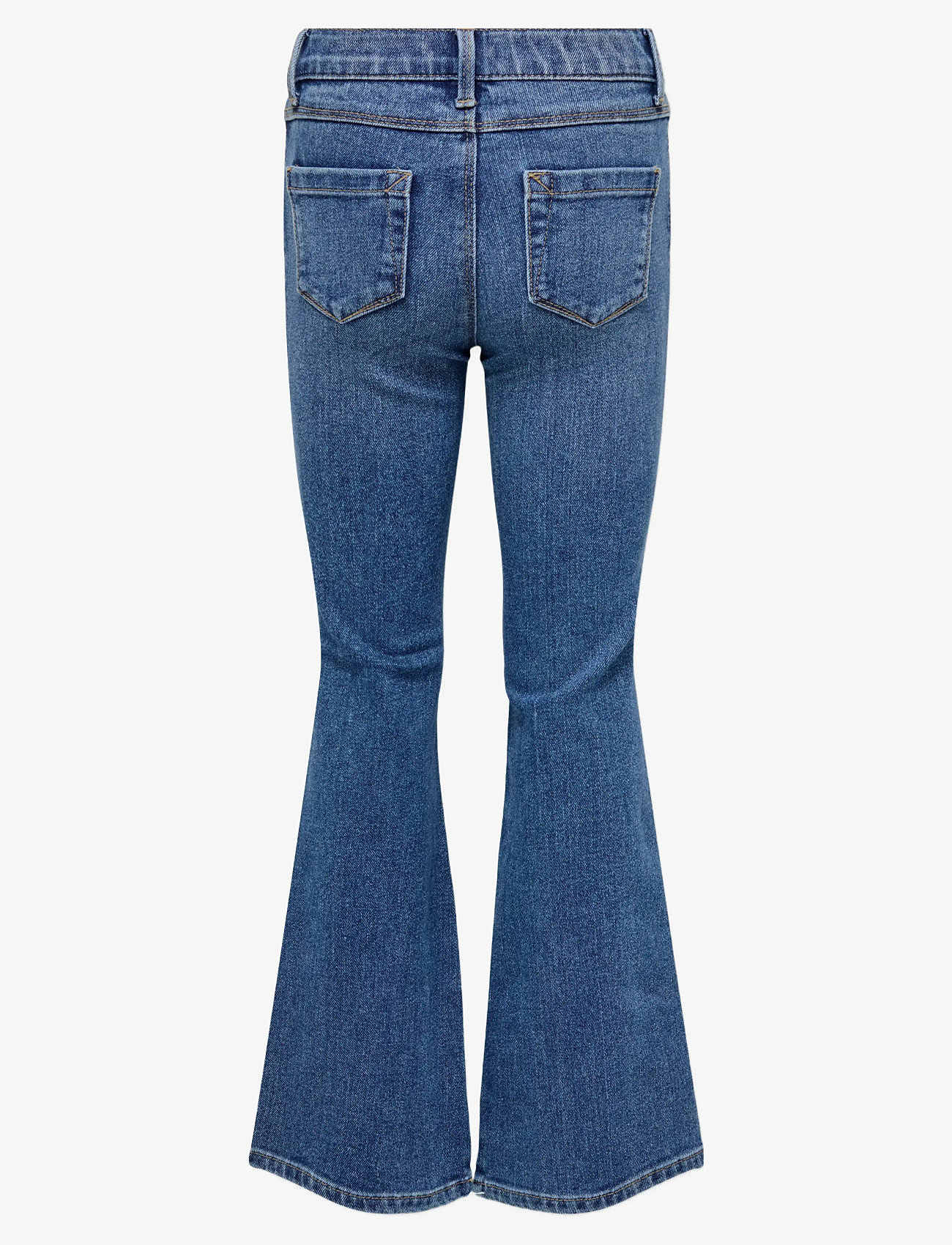 Kids Only - KOGBLAIR LIFE REG FLARED PIM - alt laienevad teksad - medium blue denim - 1