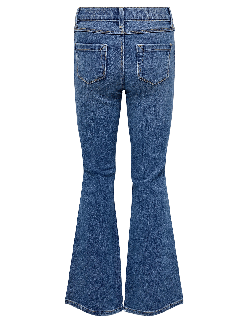 Kids Only - KOGBLAIR LIFE REG FLARED PIM - bootcut jeans - medium blue denim - 1