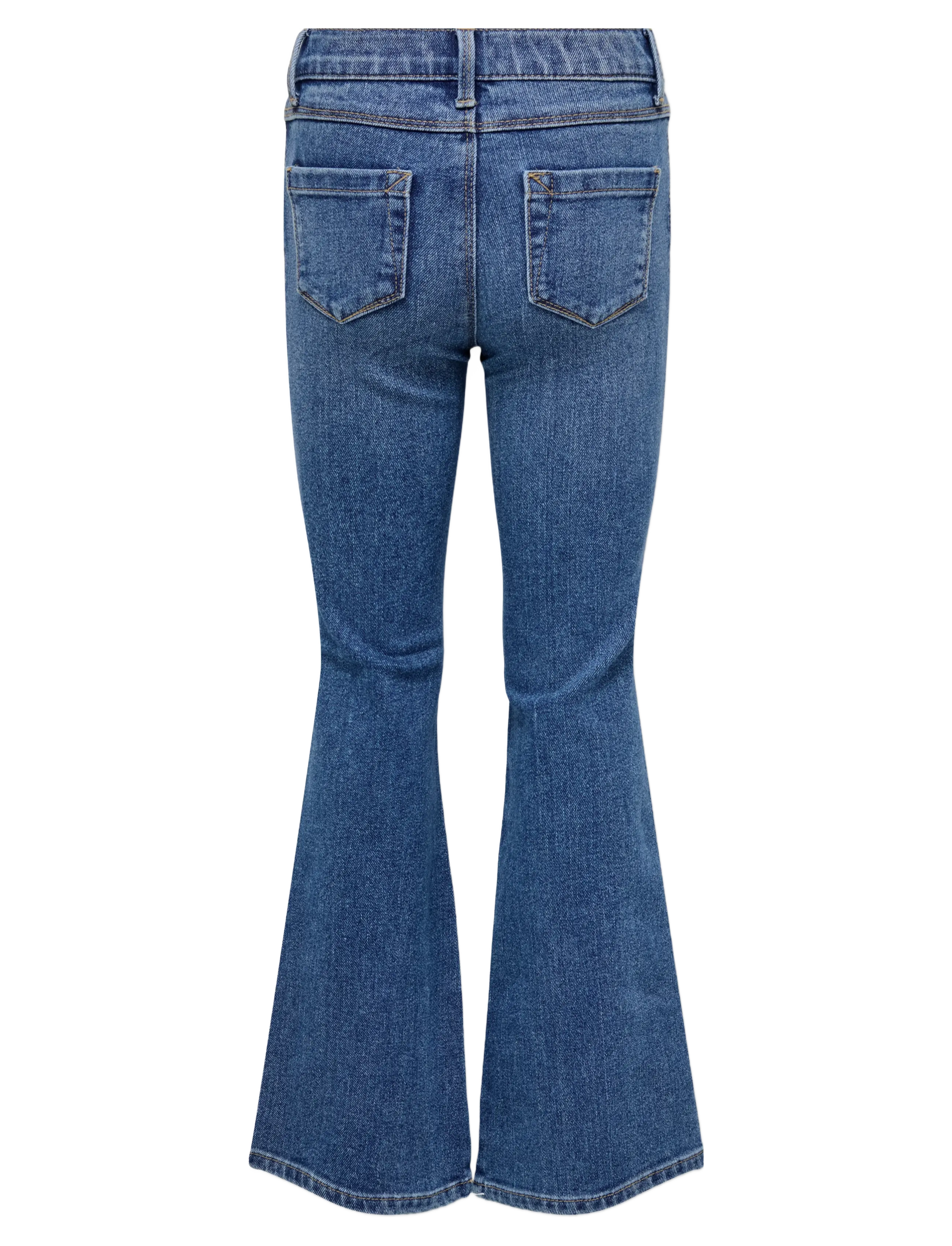 Kids Only - KOGBLAIR LIFE REG FLARED PIM - bootcut jeans - medium blue denim - 1