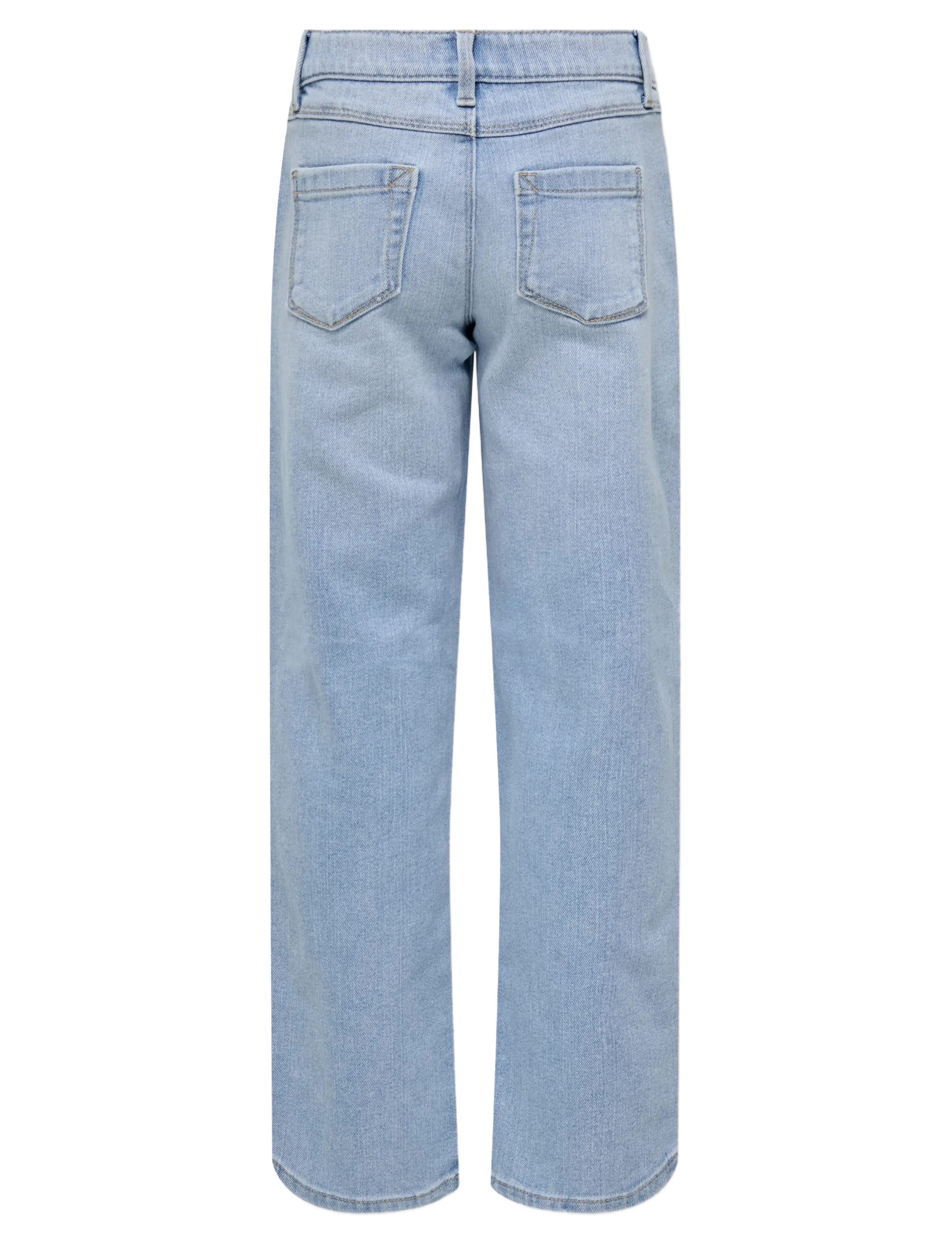 Kids Only - KOGBLAIR WIDE DNM JEANS PIM - brede jeans - light blue denim - 1