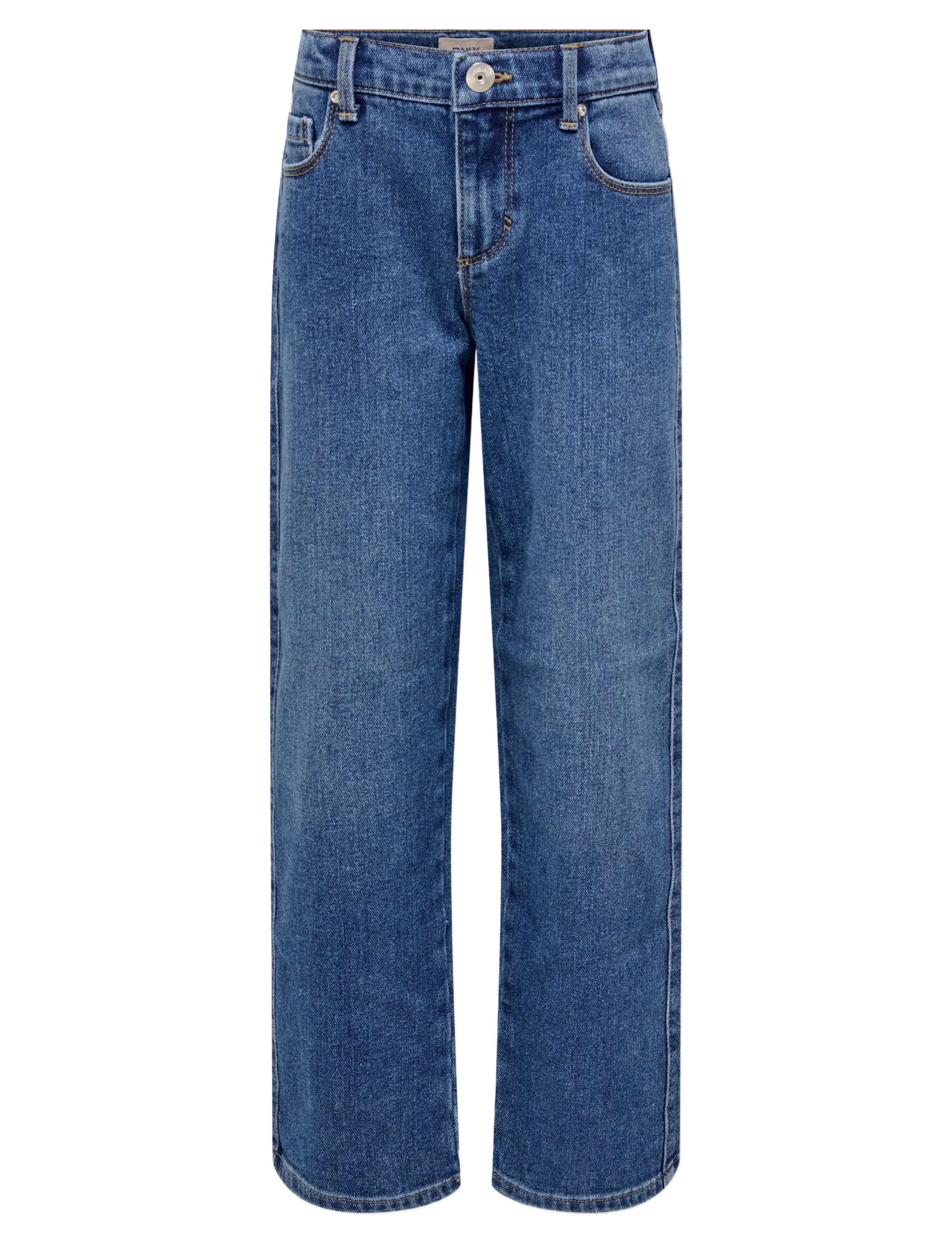 Kids Only Kogblair Wide Dnm Jeans Pim, 140, Blue, Jeans > Vidde Jeans, Børn